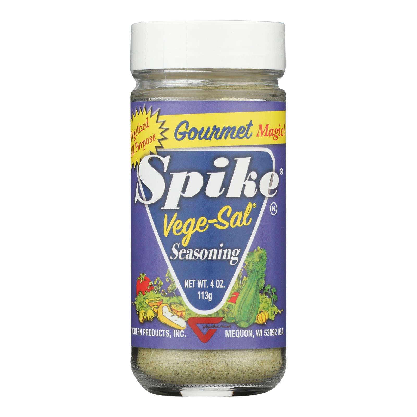 Modern Products Spike Gourmet Natural Seasoning - Vege Sal Magic - 4 Oz - Case Of 6