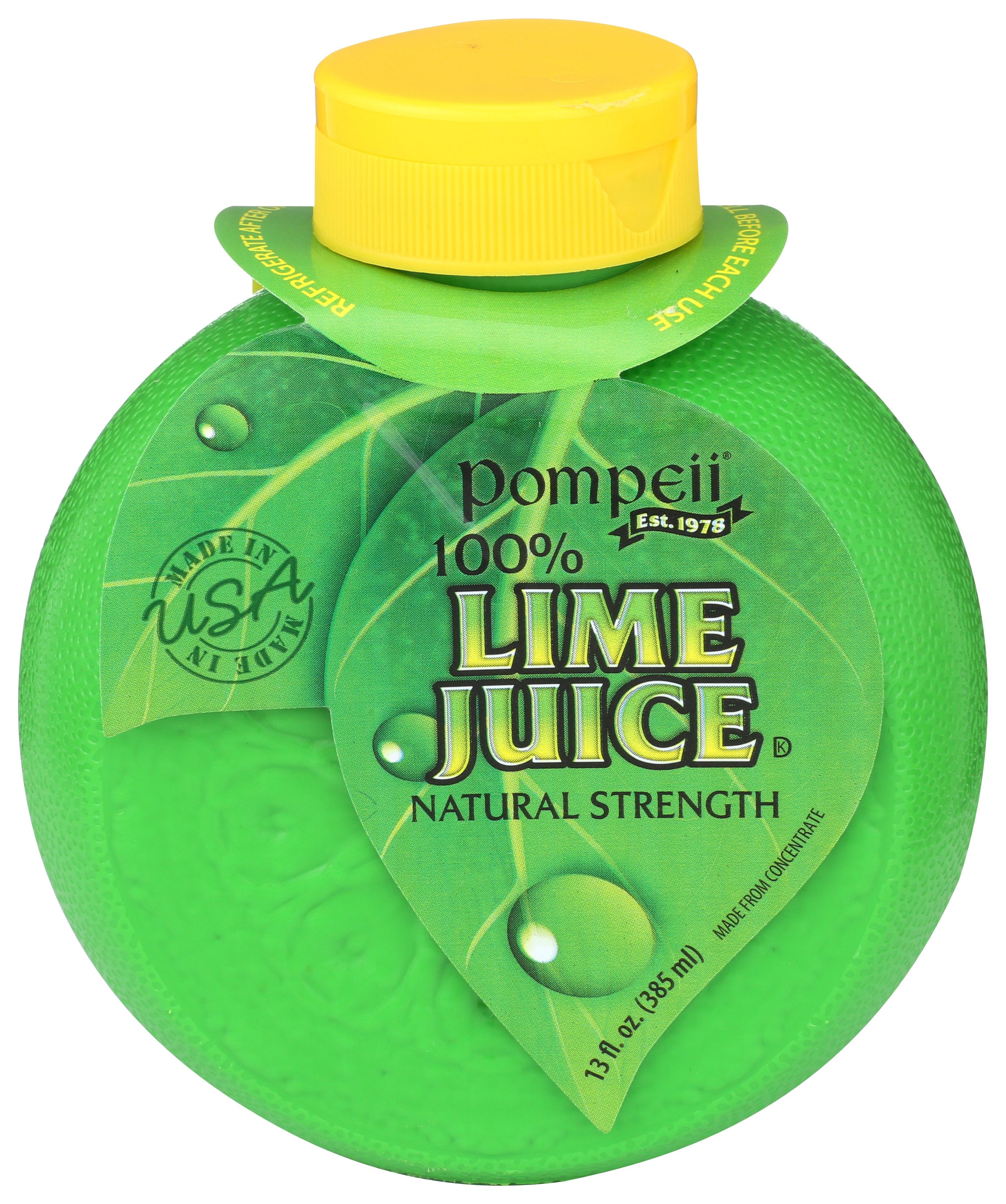 POMPEII JUICE LIME 100% - Case of 12
