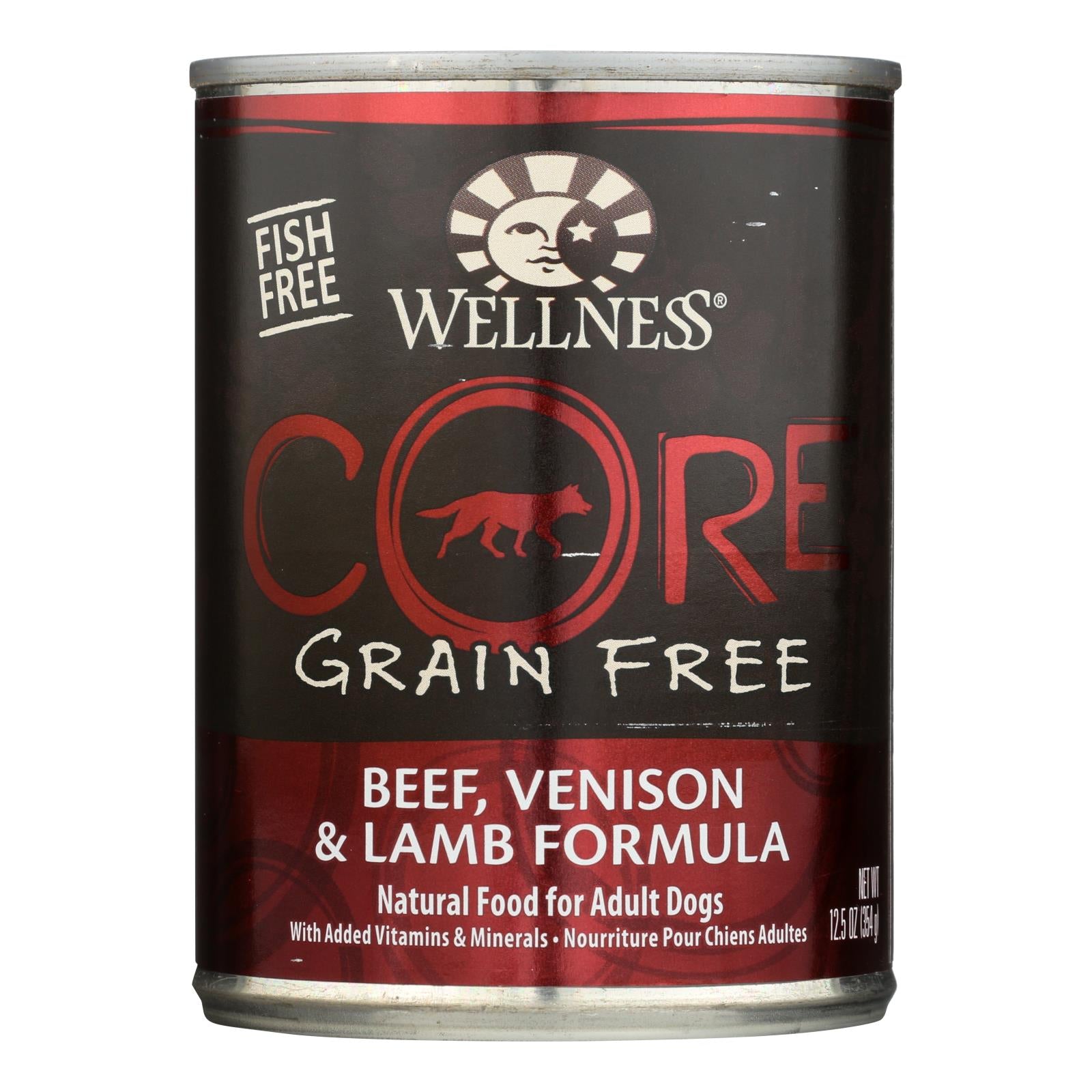 Wellness - Wellness Core Dog Red Meat - Case Of 12-12.5oz