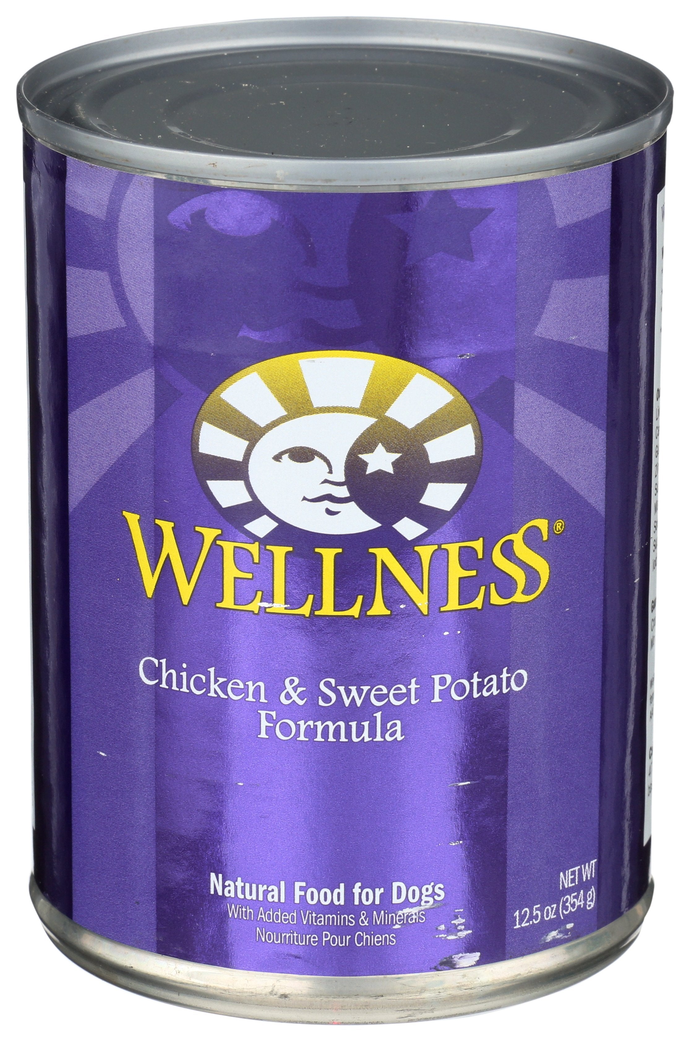 WELLNESS DOG FOOD CHKN & SWT POTATO - Case of 12