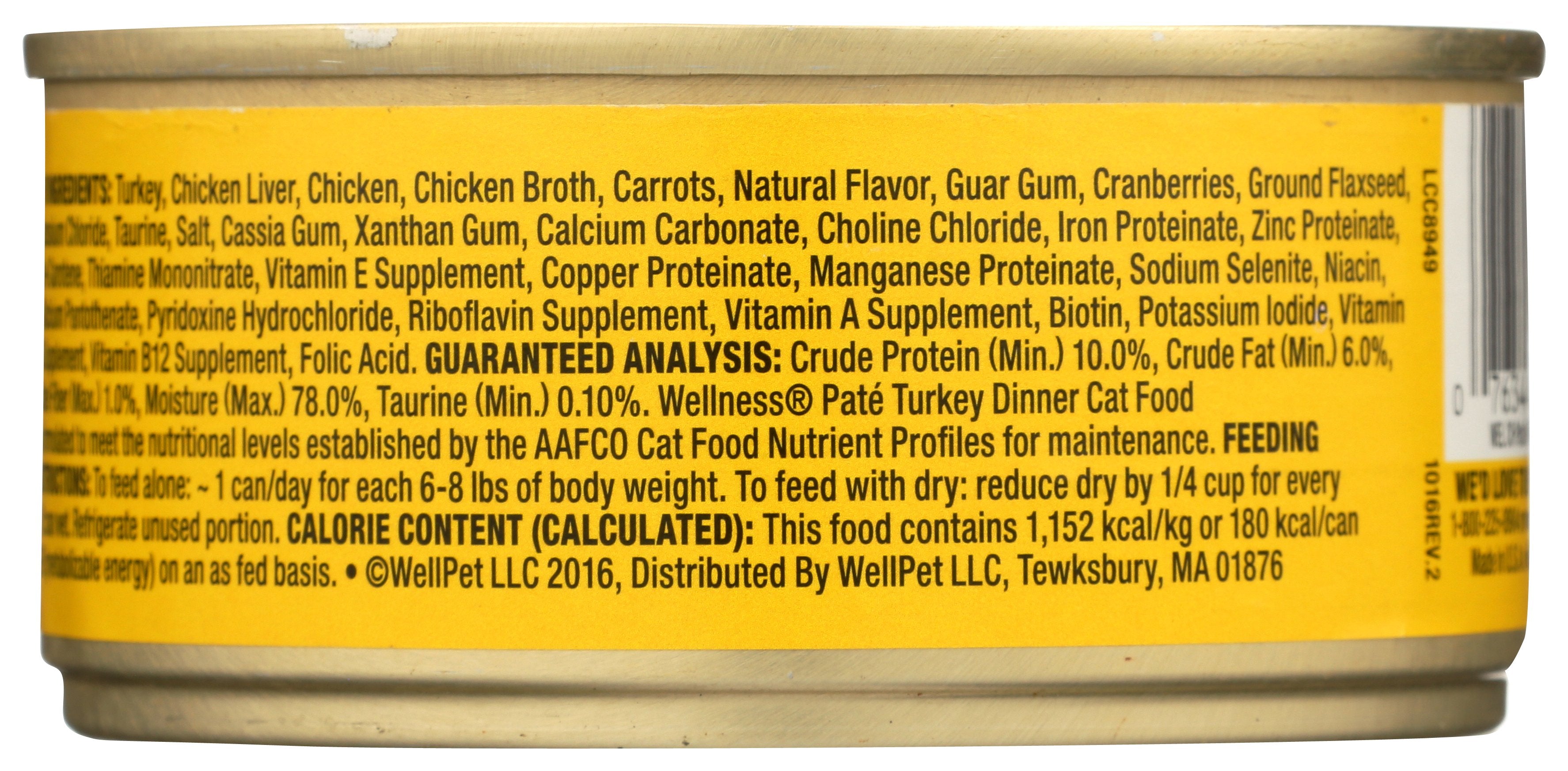 WELLNESS CAT FOOD TRKY [COMPLETE HEALTH - 5.5 OZ]