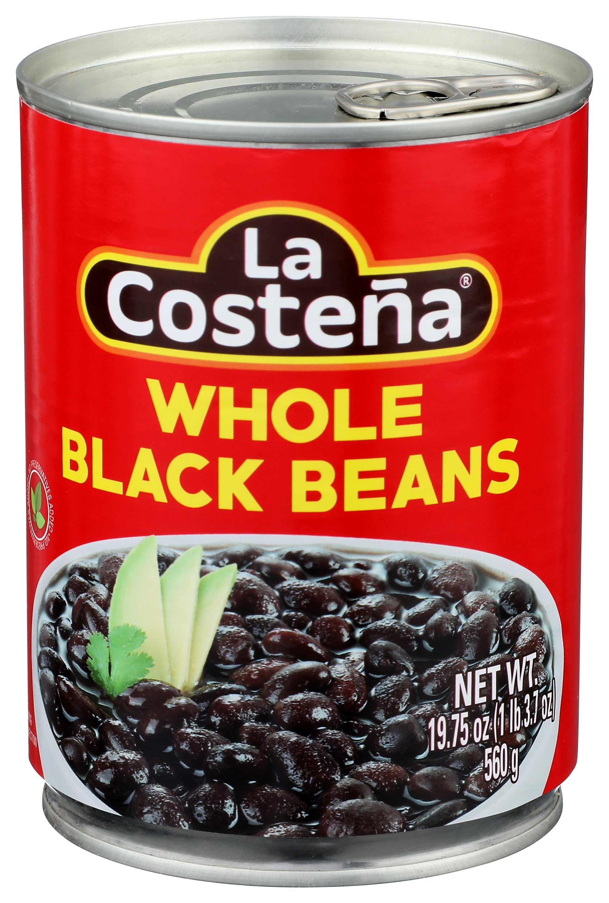 LA COSTENA BEAN BLACK WHOLE - Case of 12