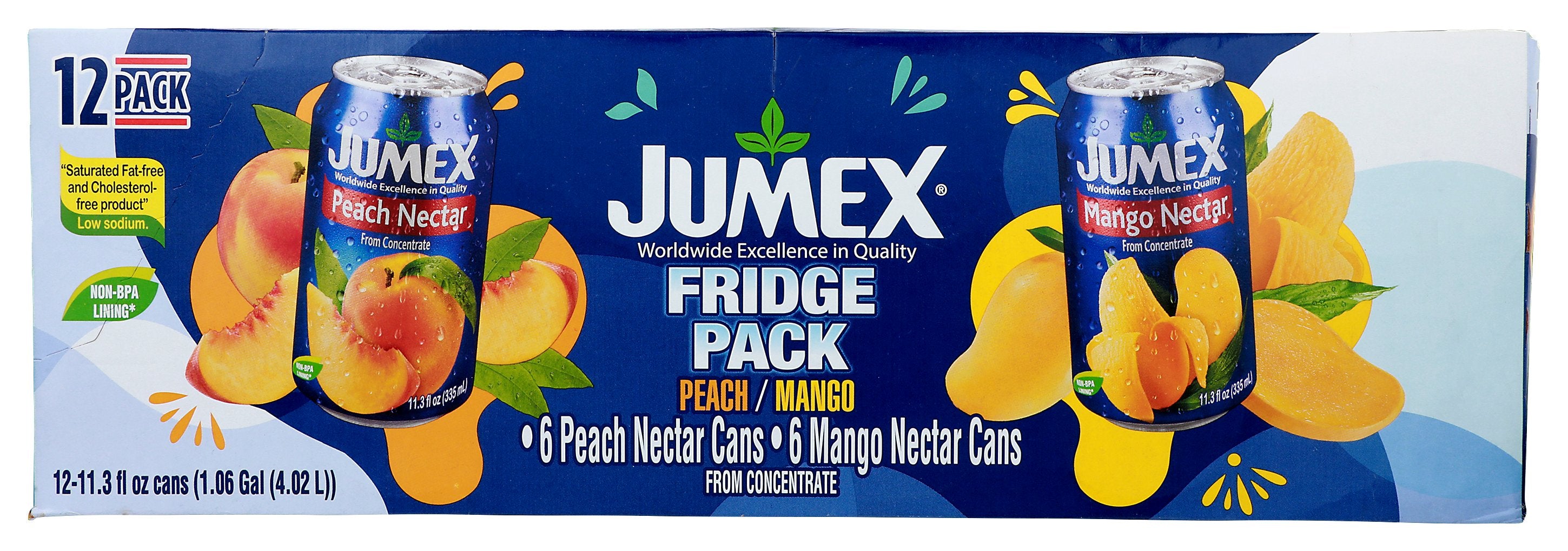 JUMEX NECTAR MANGO PEACH 12PK