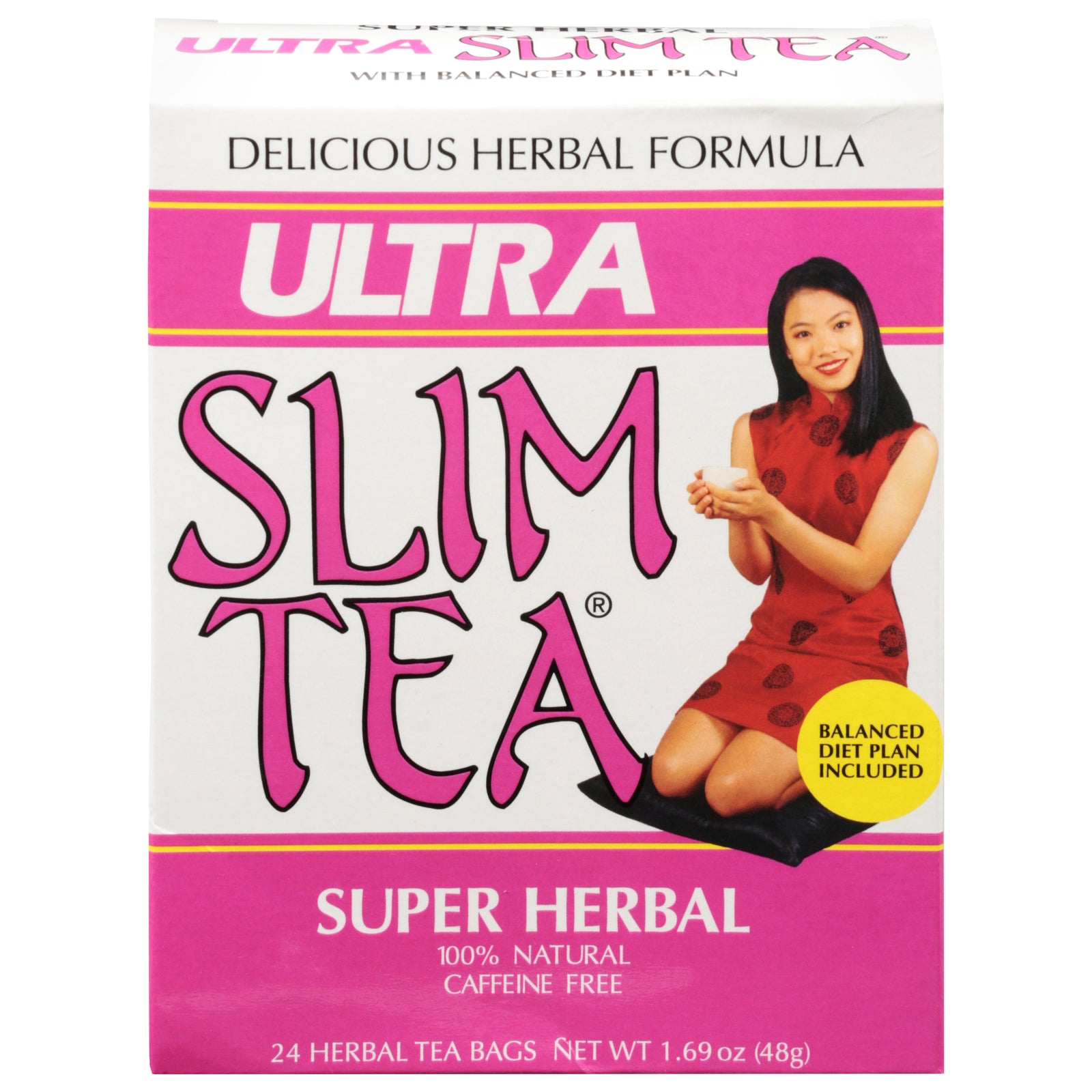 Hobe Labs Ultra Slim Tea Super Herbal - 24 Tea Bags