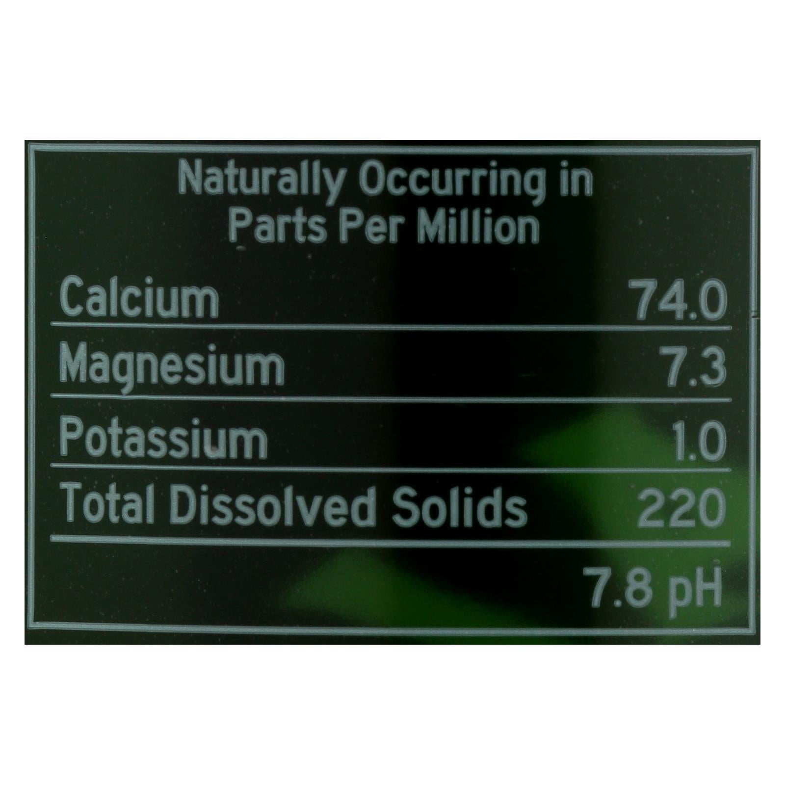 The Mountain Valley Natural Spring Water  - Case of 12 - 16.9 FZ