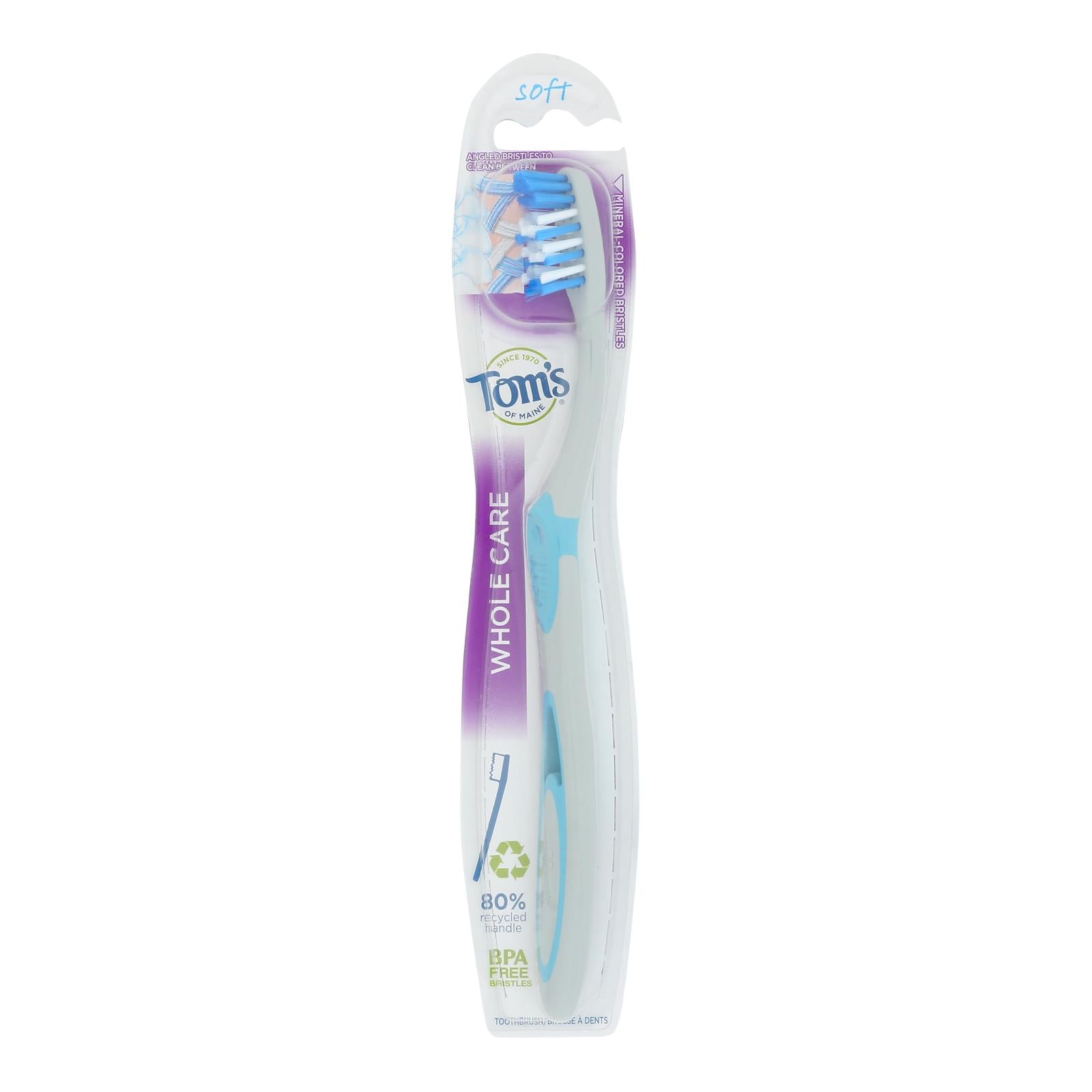Tom's Of Maine - Tthbrush Soft Whole - Case of 6 - 1 CT