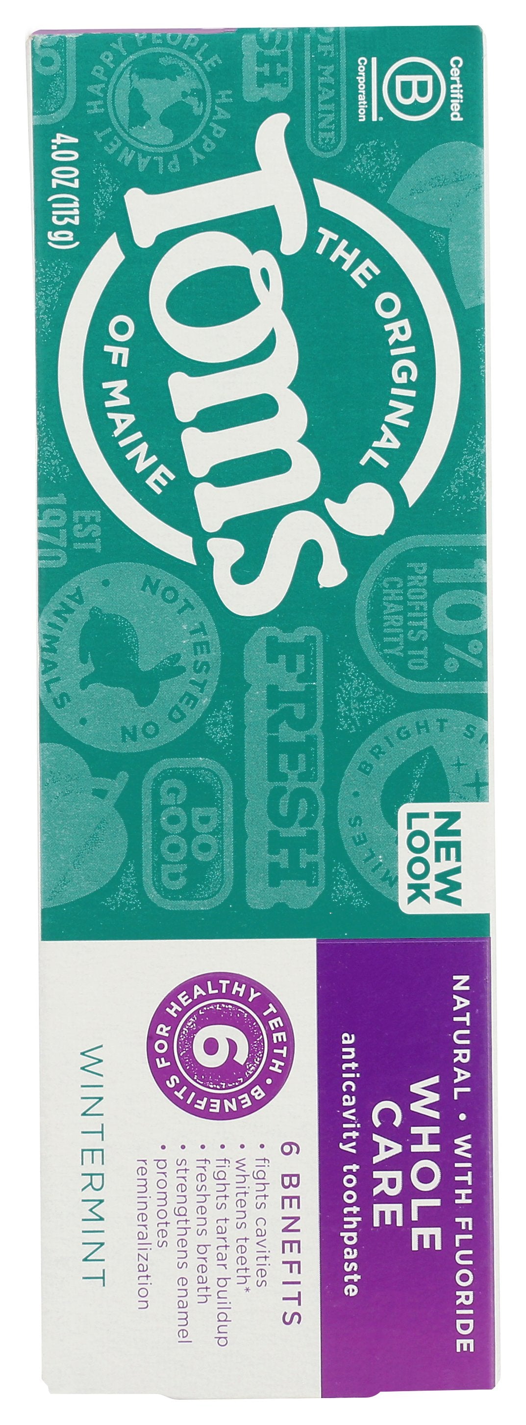 TOMS OF MAINE TTHPASTE WHL CARE WNTRMNT