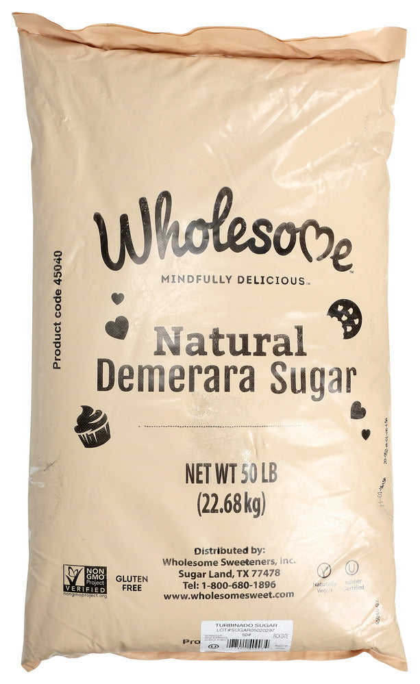 Bulk Eb Sugar Turbinado - 50 lb