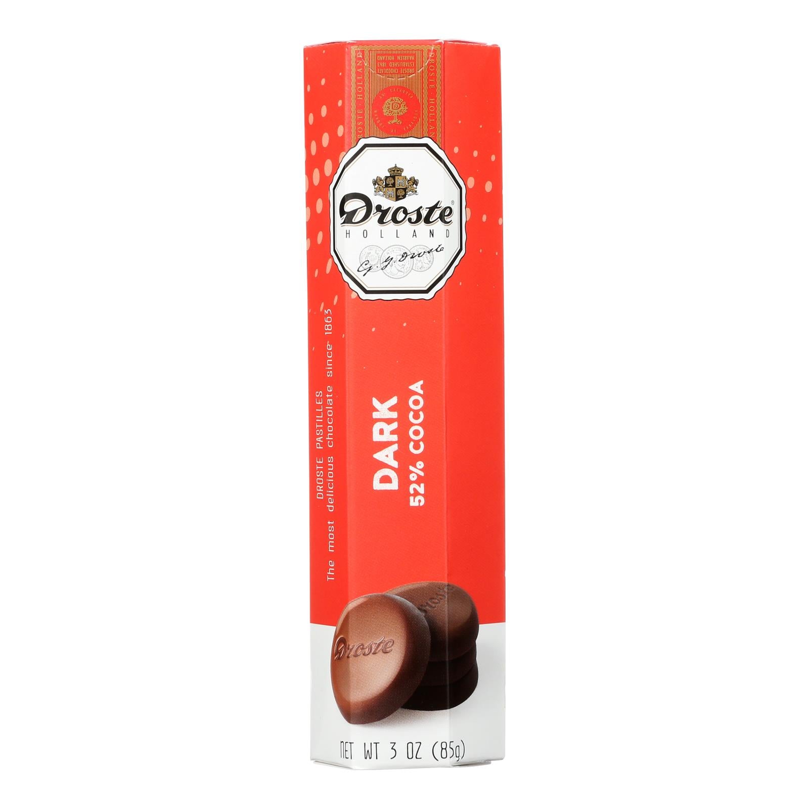 Droste - Pastille Dark - Case of 12-3 OZ