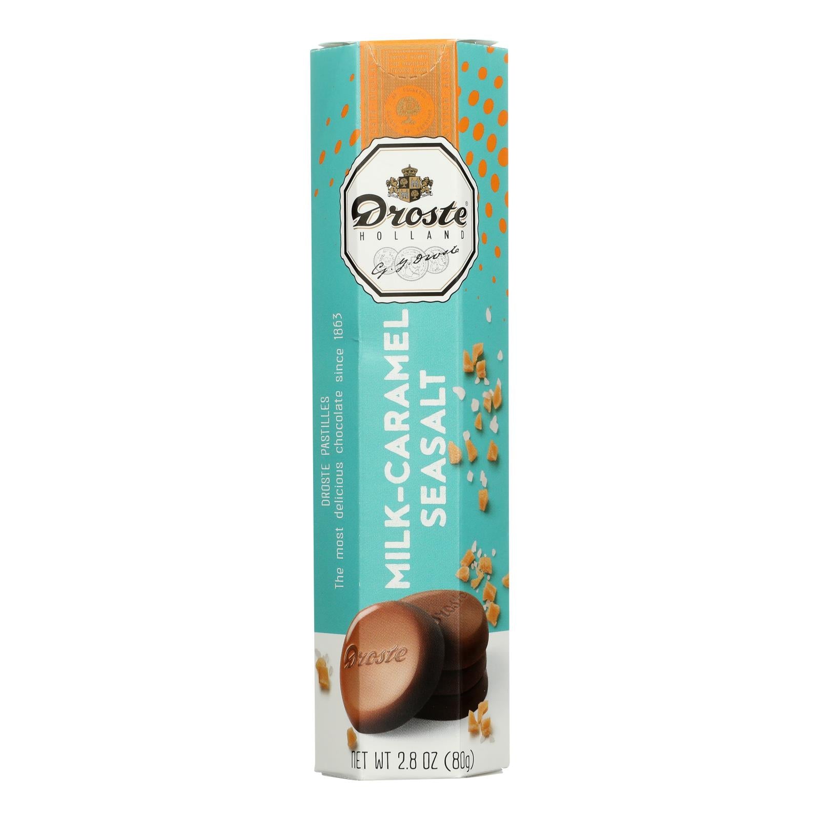 Droste - Pastille Caramel Sea Salt - Case of 12-2.8 OZ