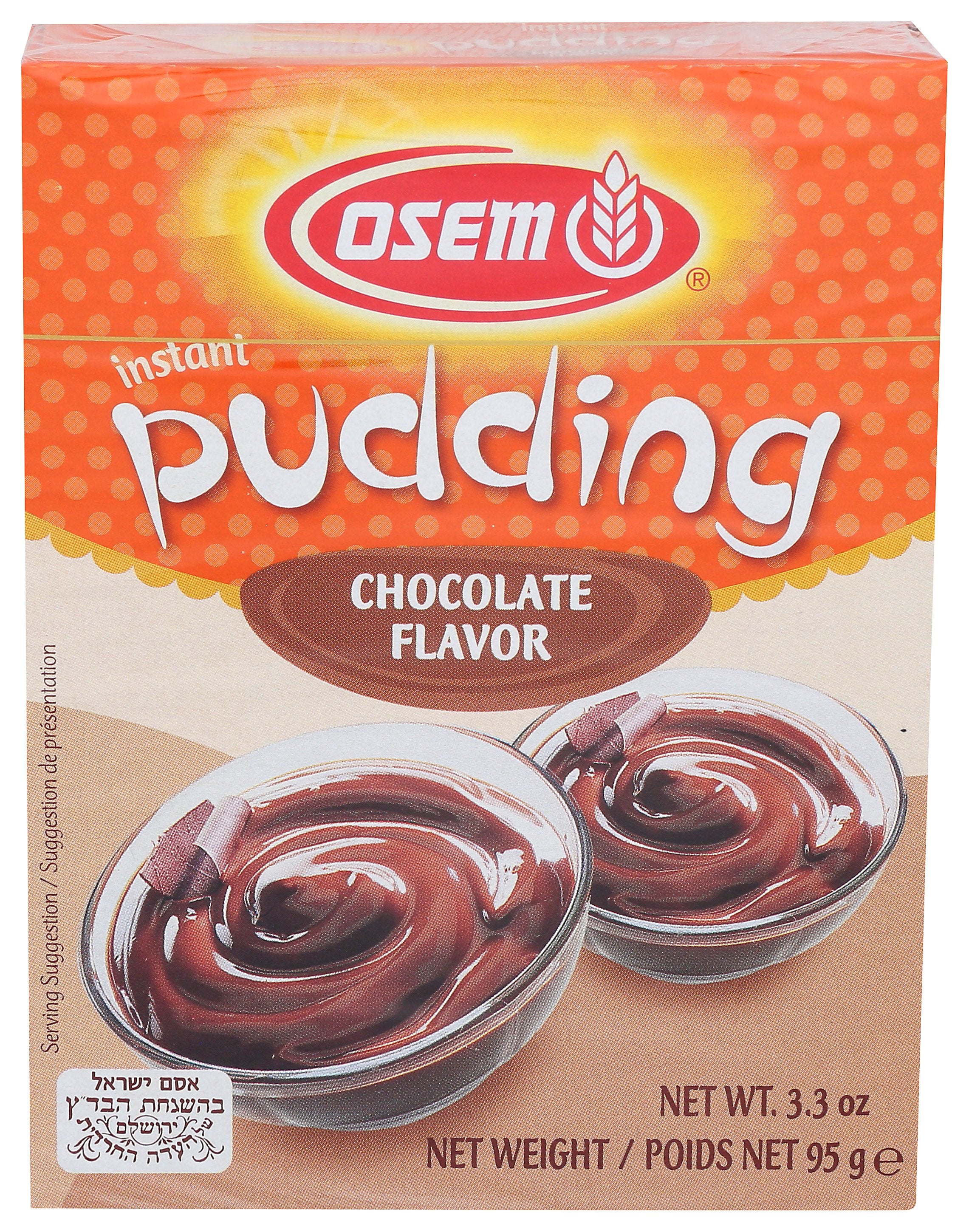 OSEM PUDDING MIX CHOCOLATE - Case of 12