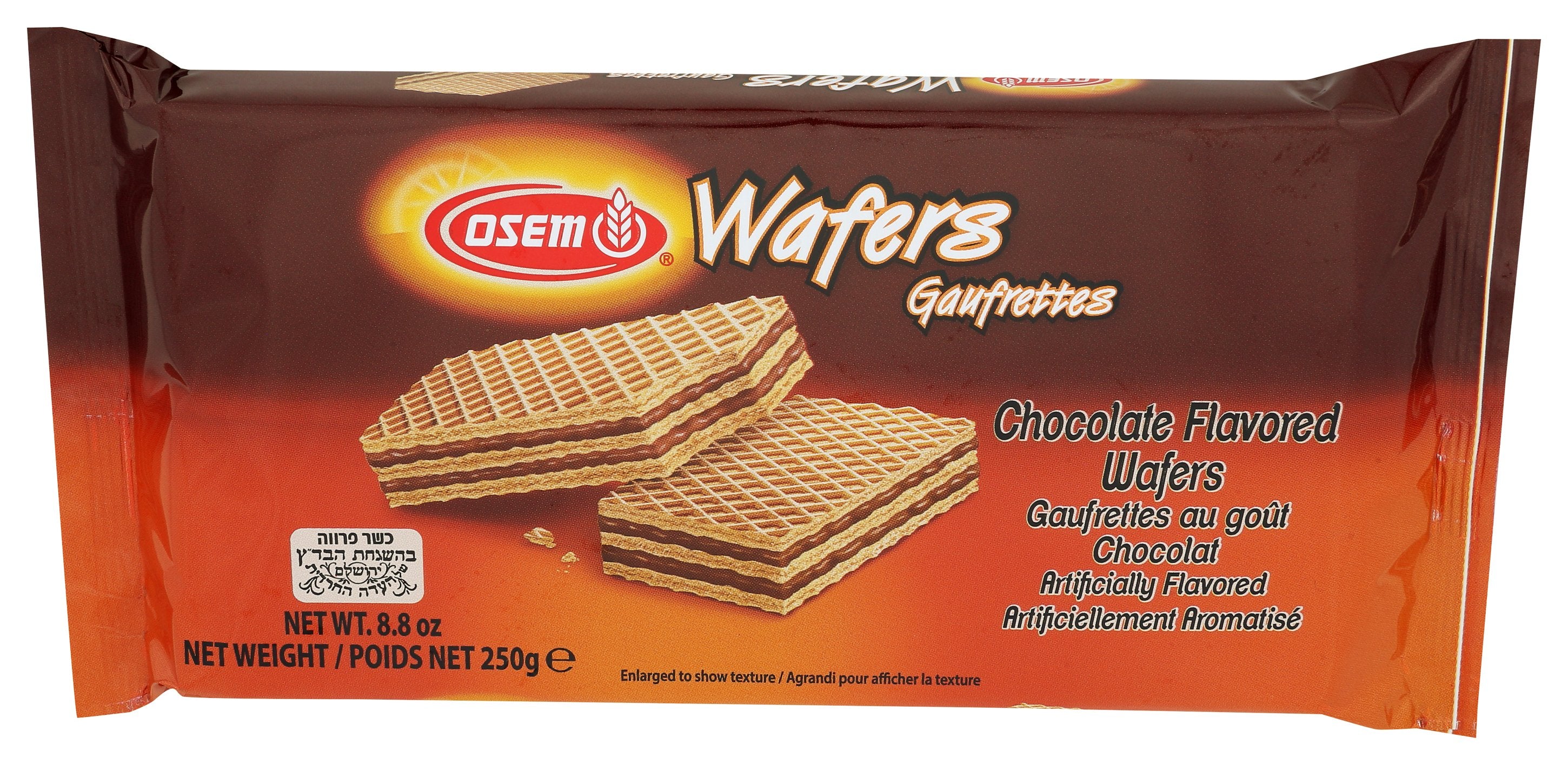 OSEM COOKIE WAFER CHOCOLATE - Case of 12