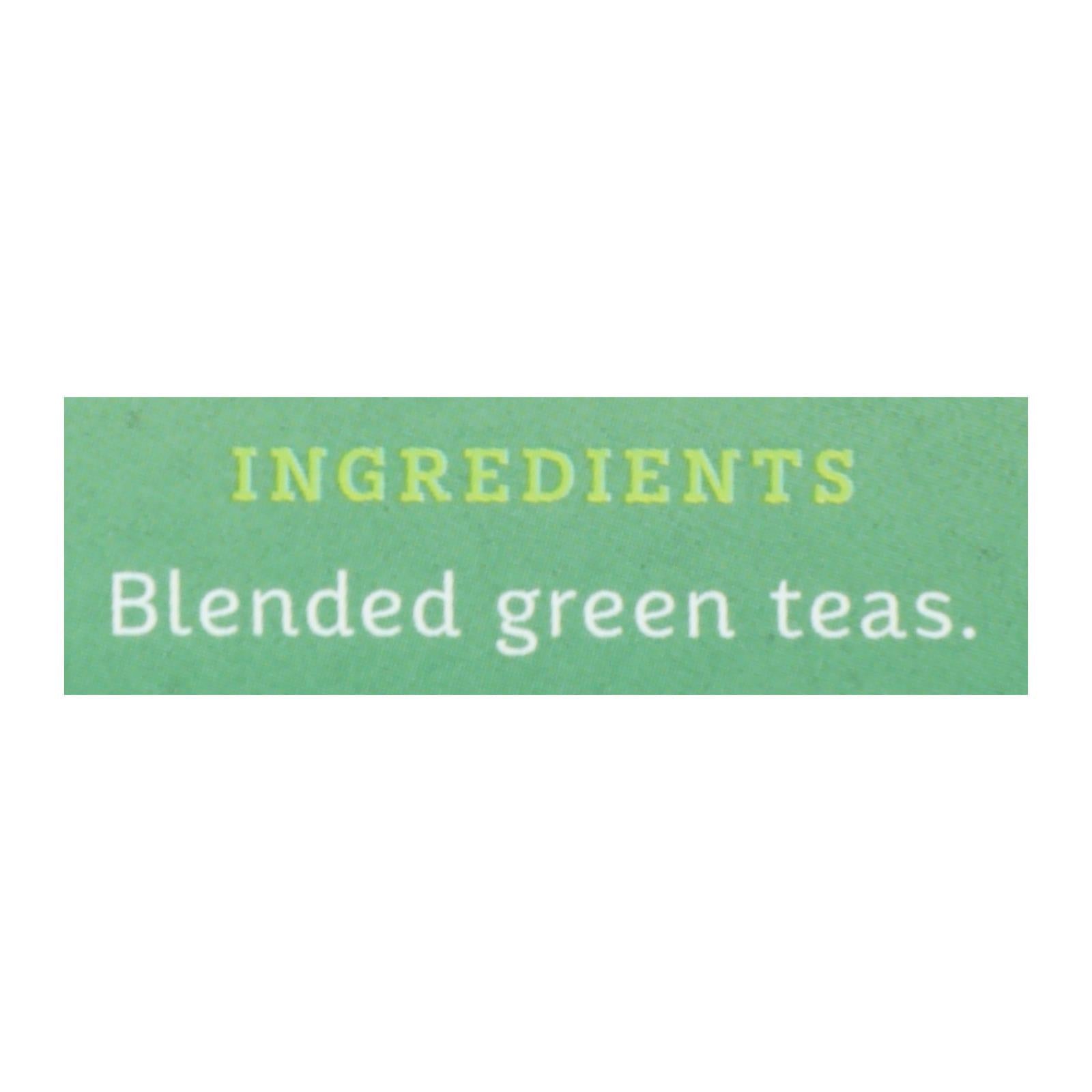 Stash Tea Organic Green Tea - Premium - Case Of 6 - 20 Bags