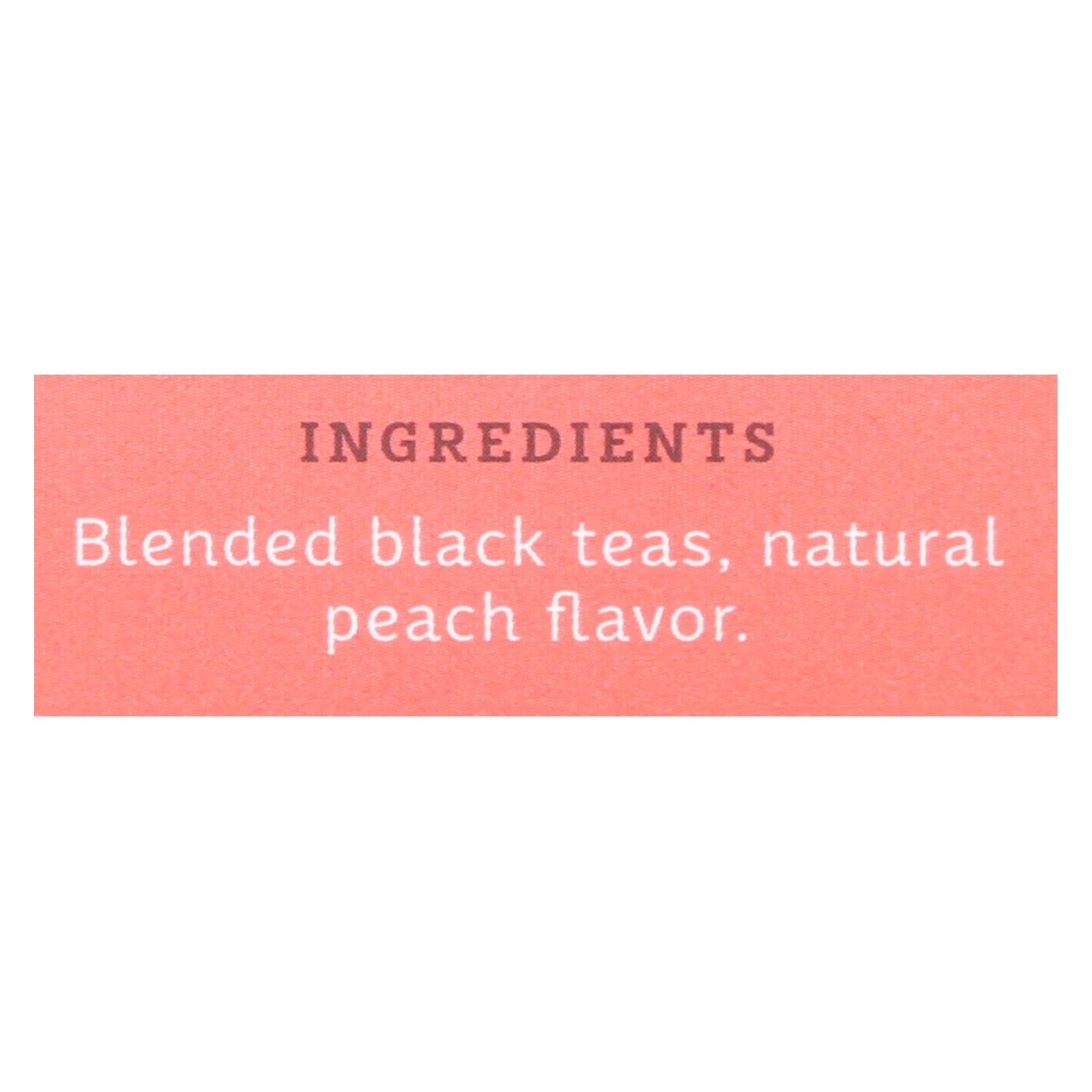 Stash Tea Tea - Black Peach - Case Of 6 - 20 Count