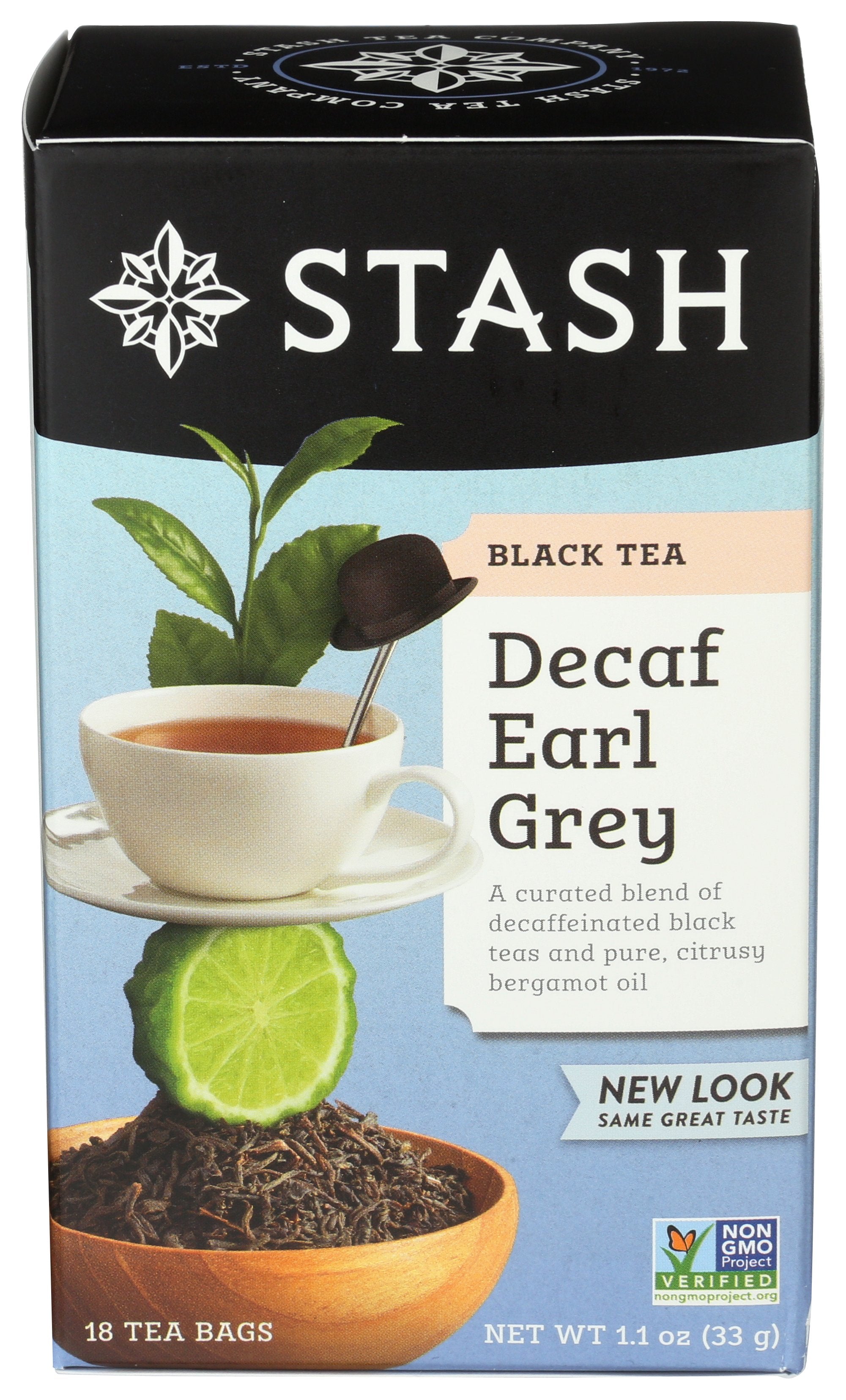 STASH TEA TEA DECAF EARL GREY - Case of 6