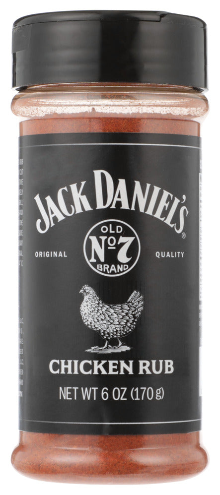 Jack Daniels Seasoning Rub Chicken - Pack of 6 - 6  OZ