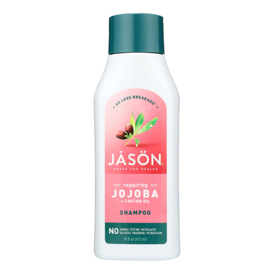 Jason Pure Natural Shampoo Long And Strong Jojoba - 16 Fl Oz