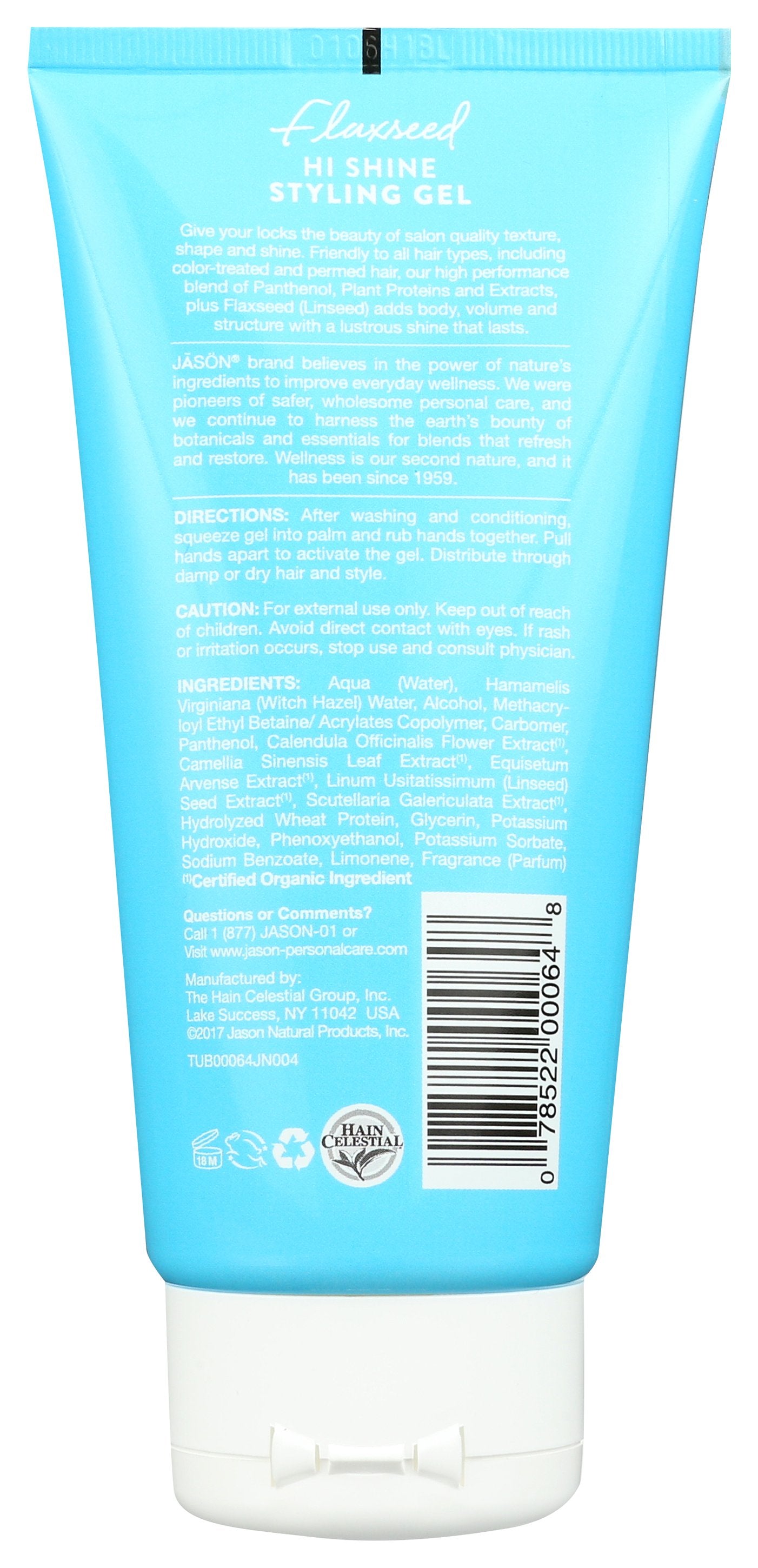 JASON HAIR GEL HI SHINE DAMAGE CONTR - Case of 3