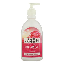 Load image into Gallery viewer, Jason Pure Natural Hand Soap Invigorating Rosewater - 16 Fl Oz