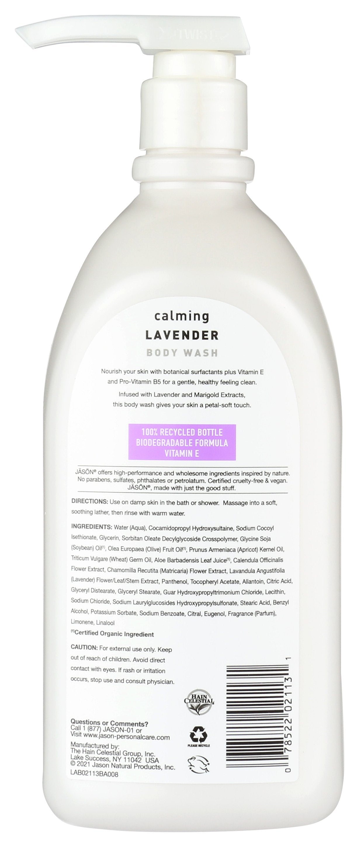 JASON BODY WASH LAVENDER - Case of 3
