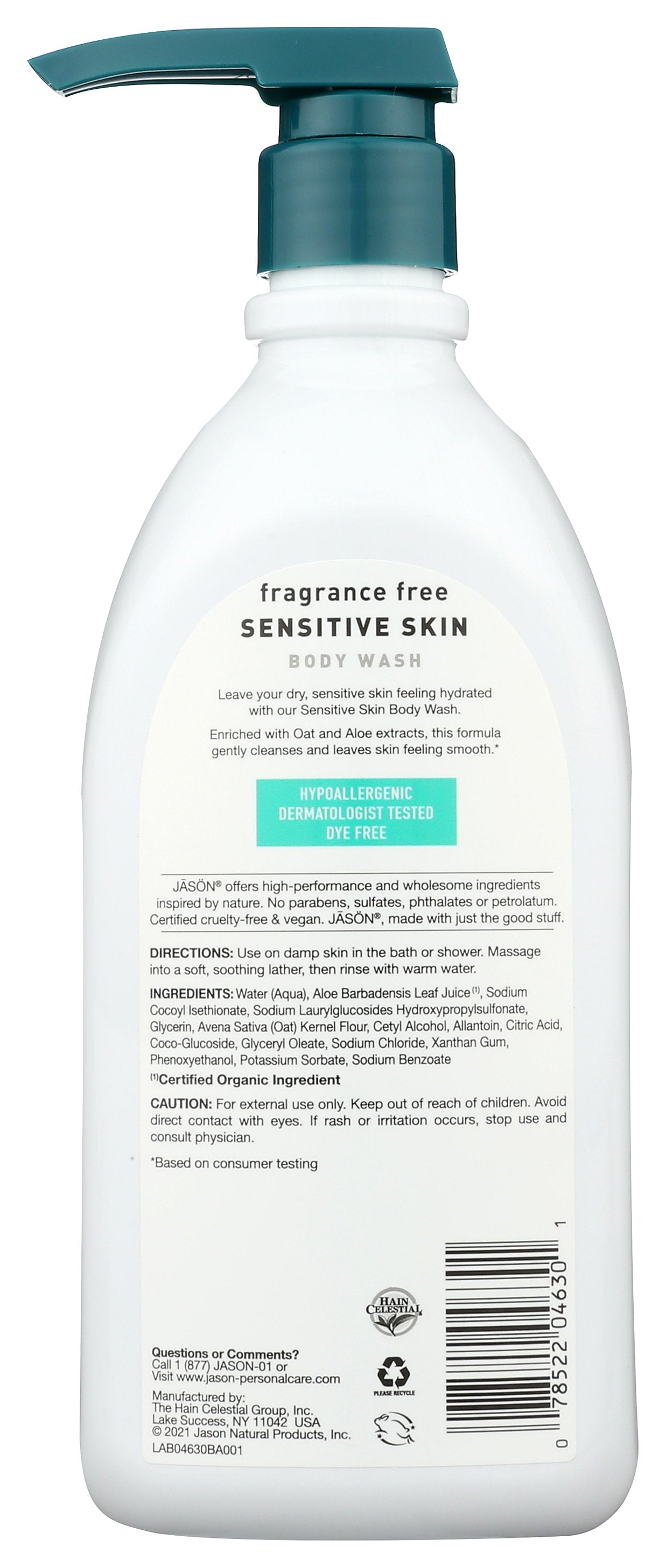 JASON WASH BODY SENSITIVE SKIN