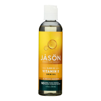 Jason Vitamin E Pure Natural Skin Oil - 5000 Iu - 4 Fl Oz