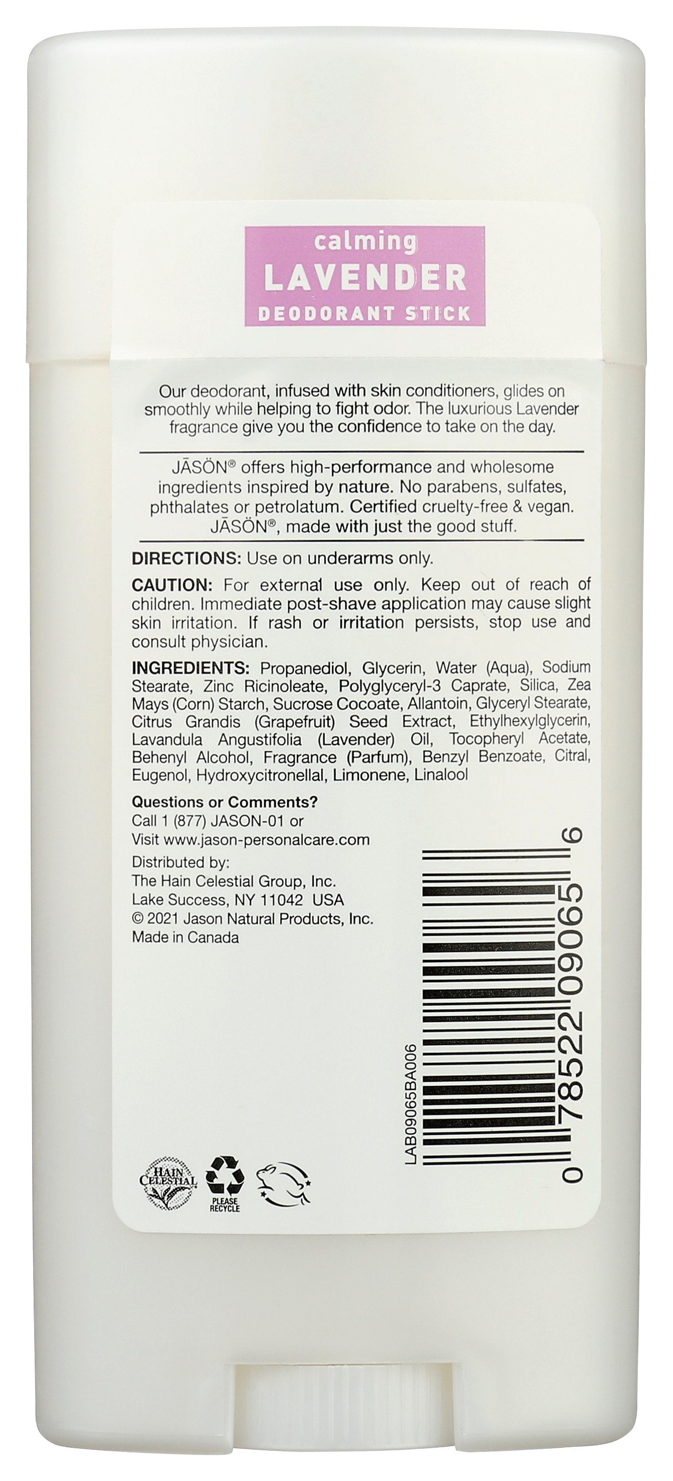JASON DEOD STICK LAVENDER - Case of 3