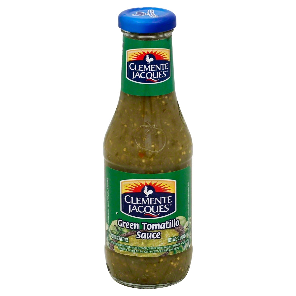 Clemente Jacques Sauce Green Tomatillo - Case of 6 - 12.7 oz