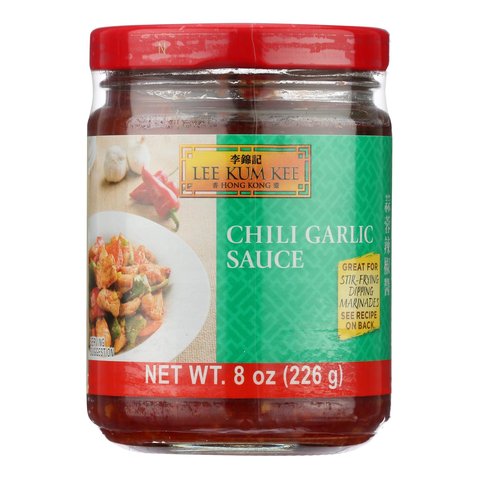 Lee Kum Kee Chili Garlic Sauce - Garlic Sauce - Case Of 6 - 8 Oz.