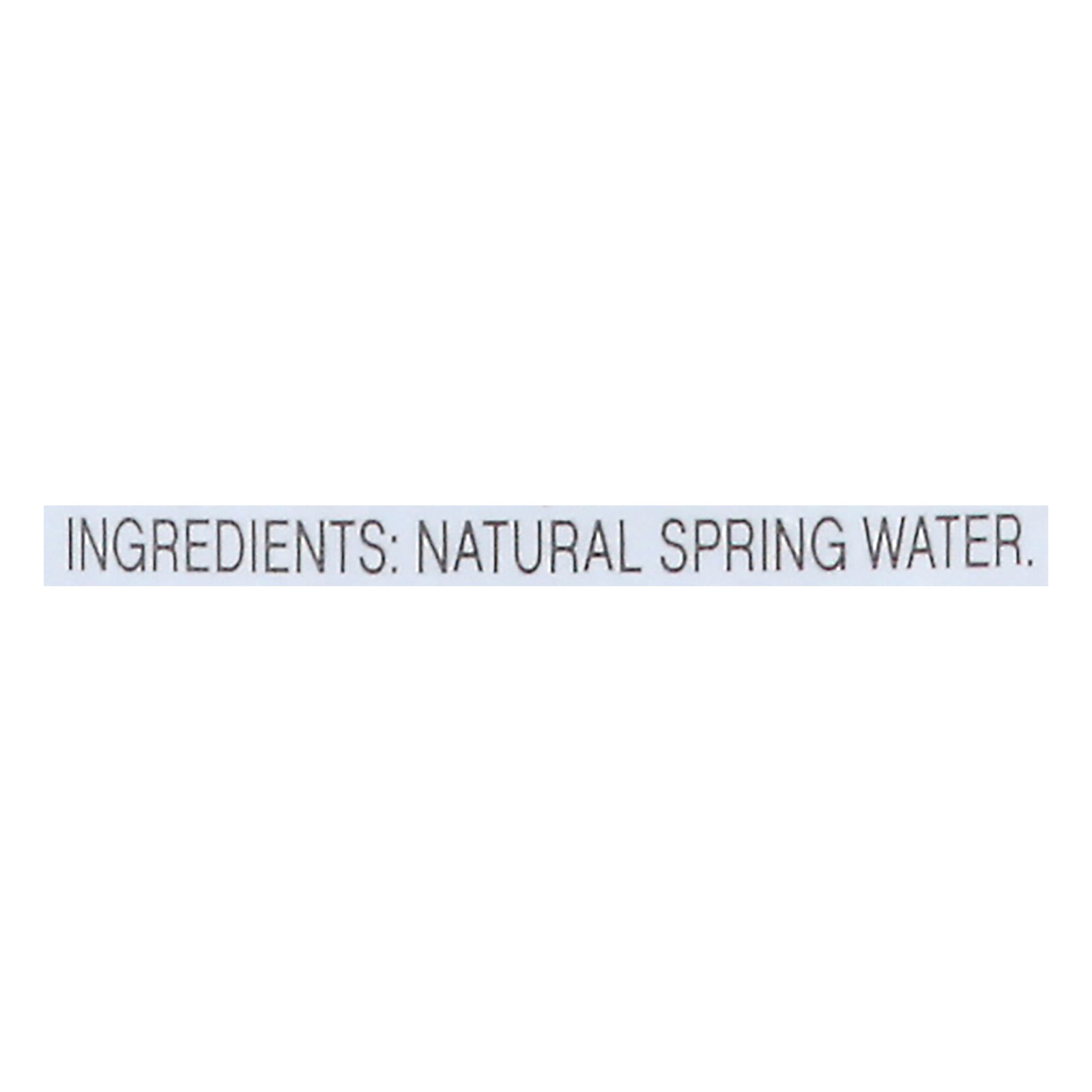 Evians Spring Water Bottled Water - Water - Case of 12 - 33.8 FL oz.