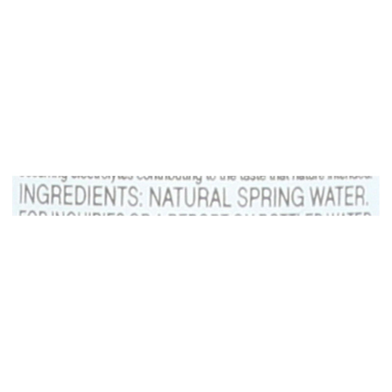 Evians Spring Water Spring Water Plastic - Water - Case Of 24 - 500 Ml