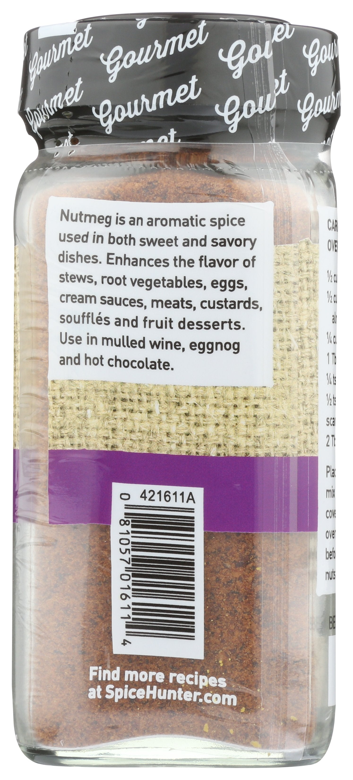 SPICE HUNTER NUTMEG GRND - Case of 6
