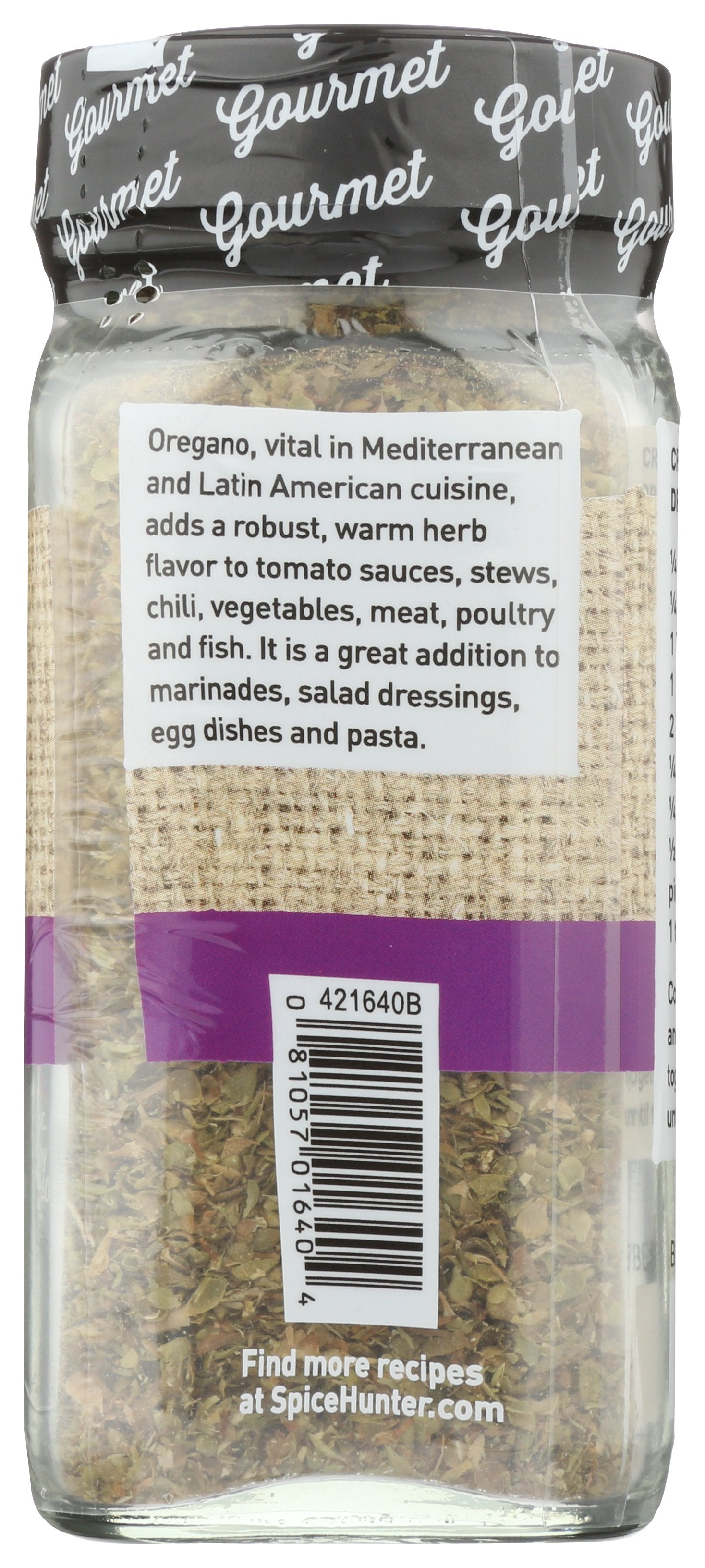 SPICE HUNTER OREGANO GREEK HIGHMNTAIN - Case of 6