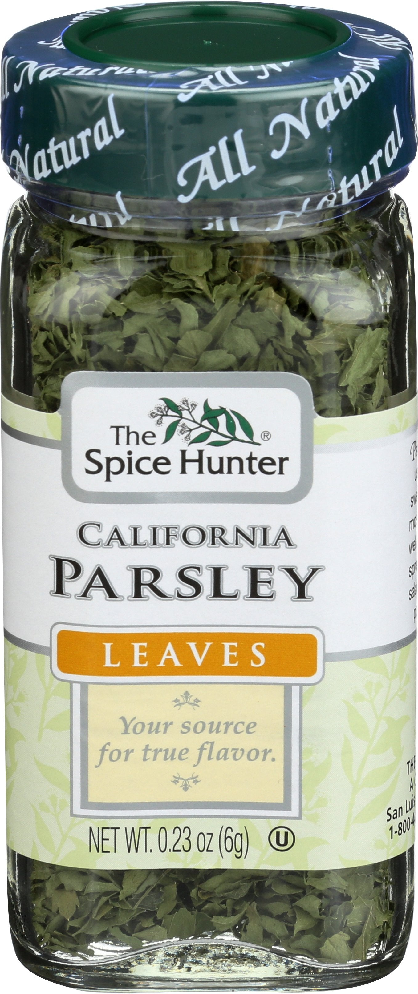 SPICE HUNTER PARSLEY FLAKE CALIF - Case of 6