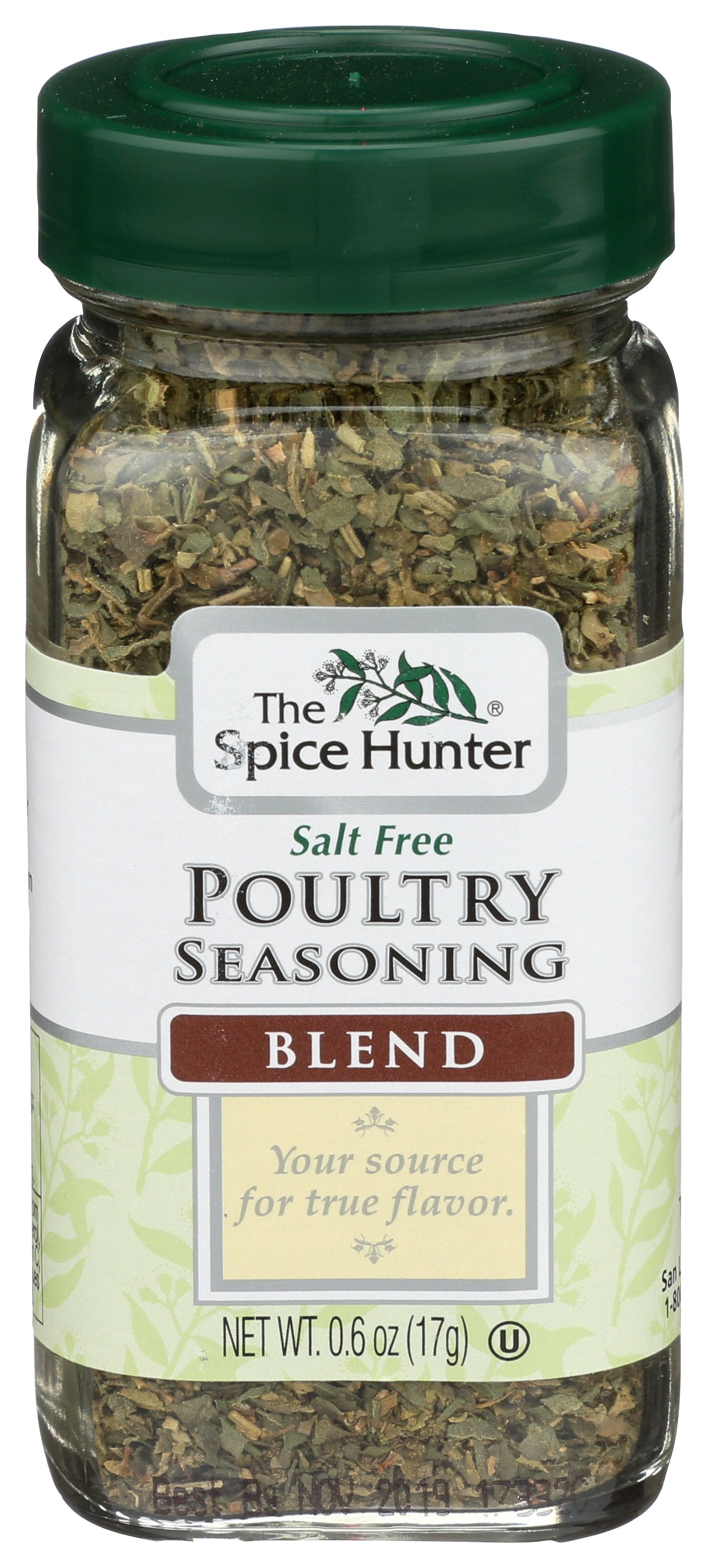 SPICE HUNTER SSNNG POULTRY - Case of 6 [POULTRY SEASONING BLEND - 0.6 OZ]