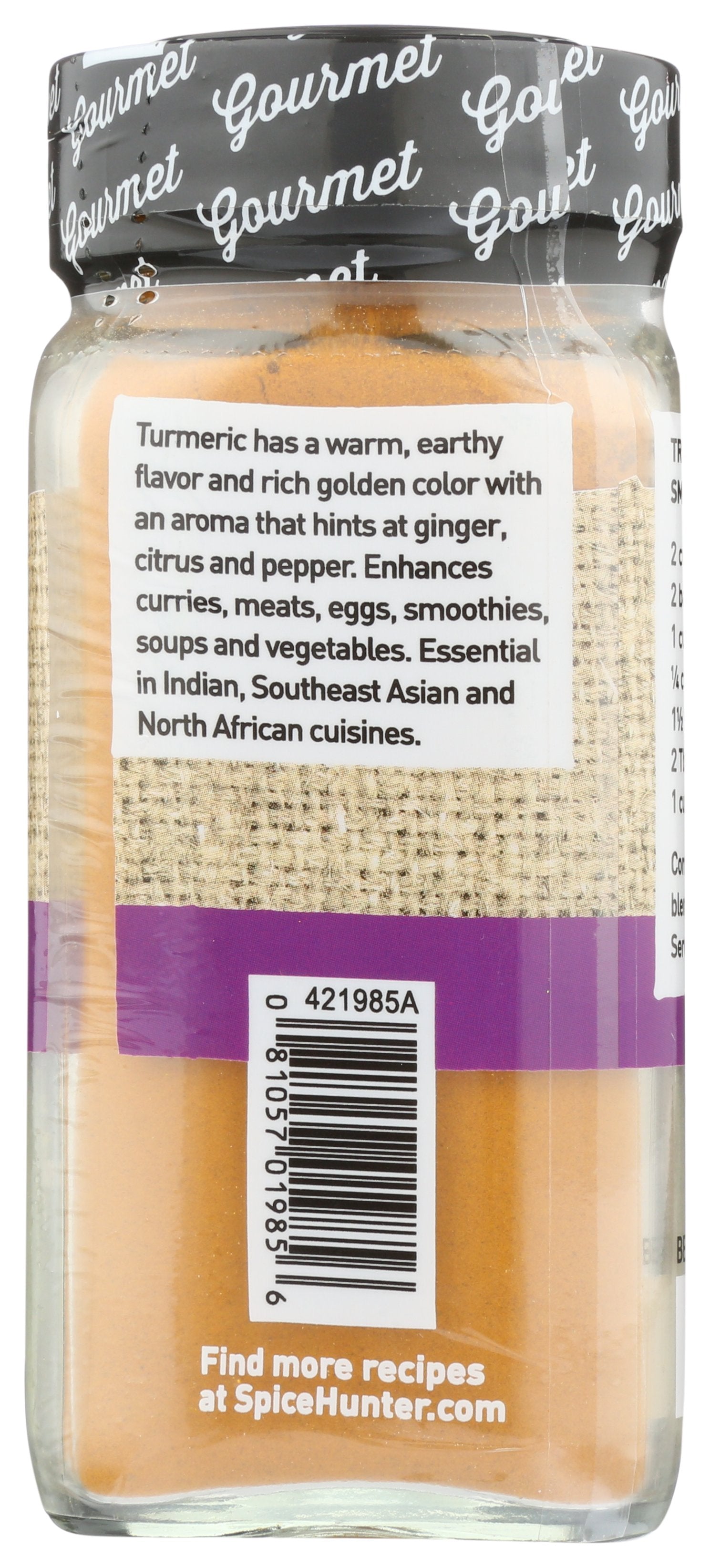 SPICE HUNTER TUMERIC GRND INDIA - Case of 6