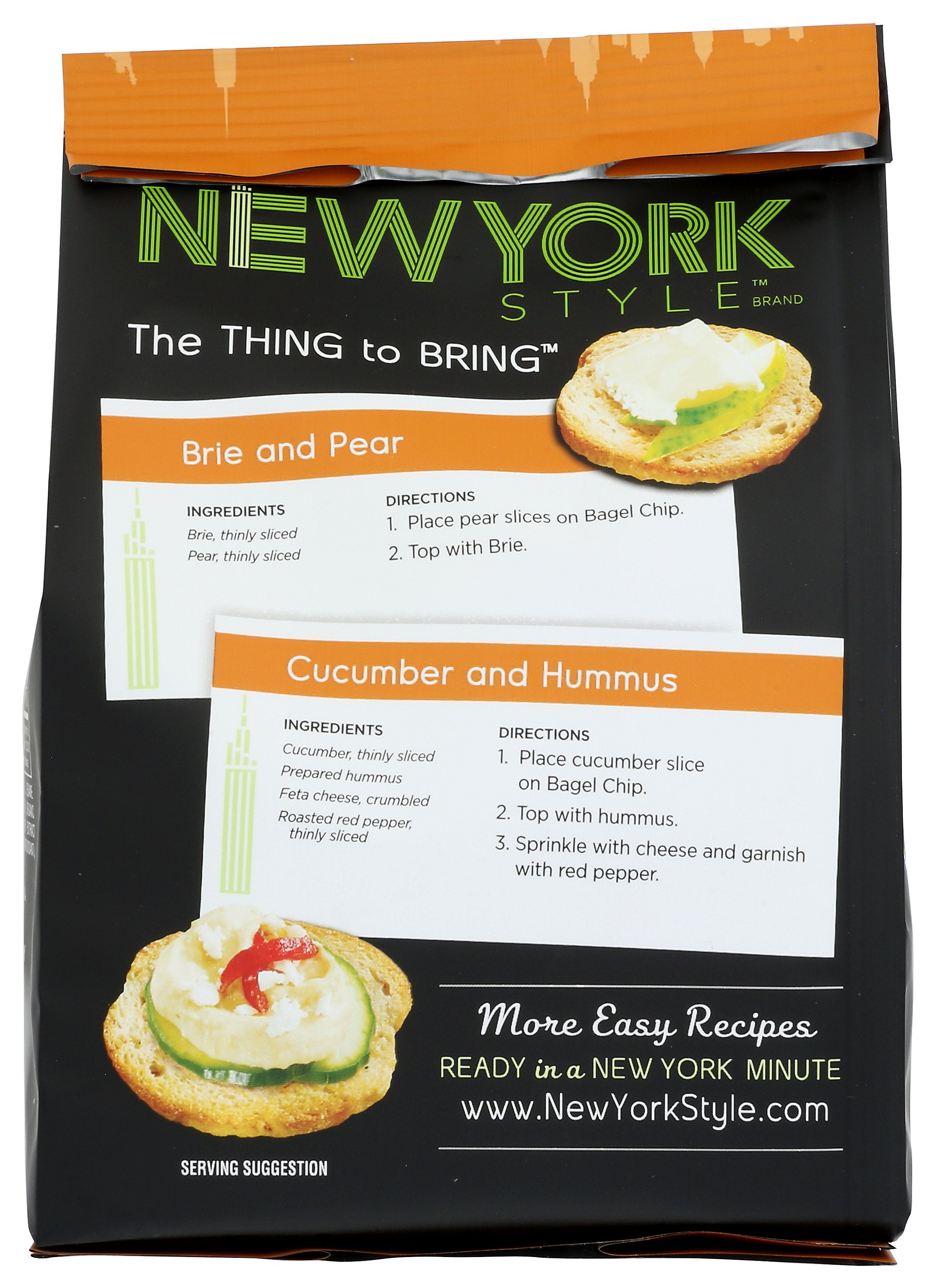 NEW YORK STYLE BAGEL CRISP SESAME - Case of 6