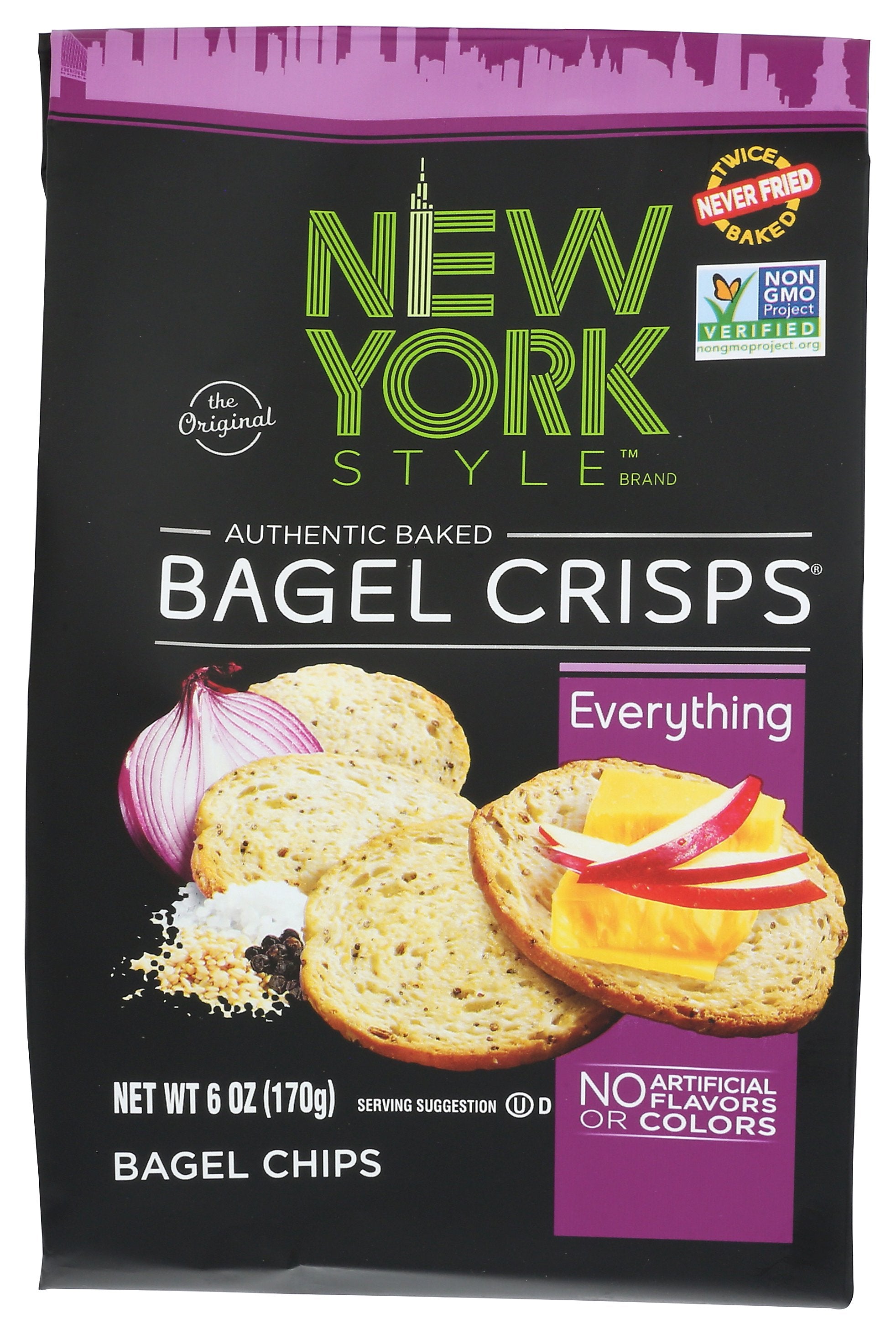 NEW YORK STYLE BAGEL CRISP EVERYTHING - Case of 6