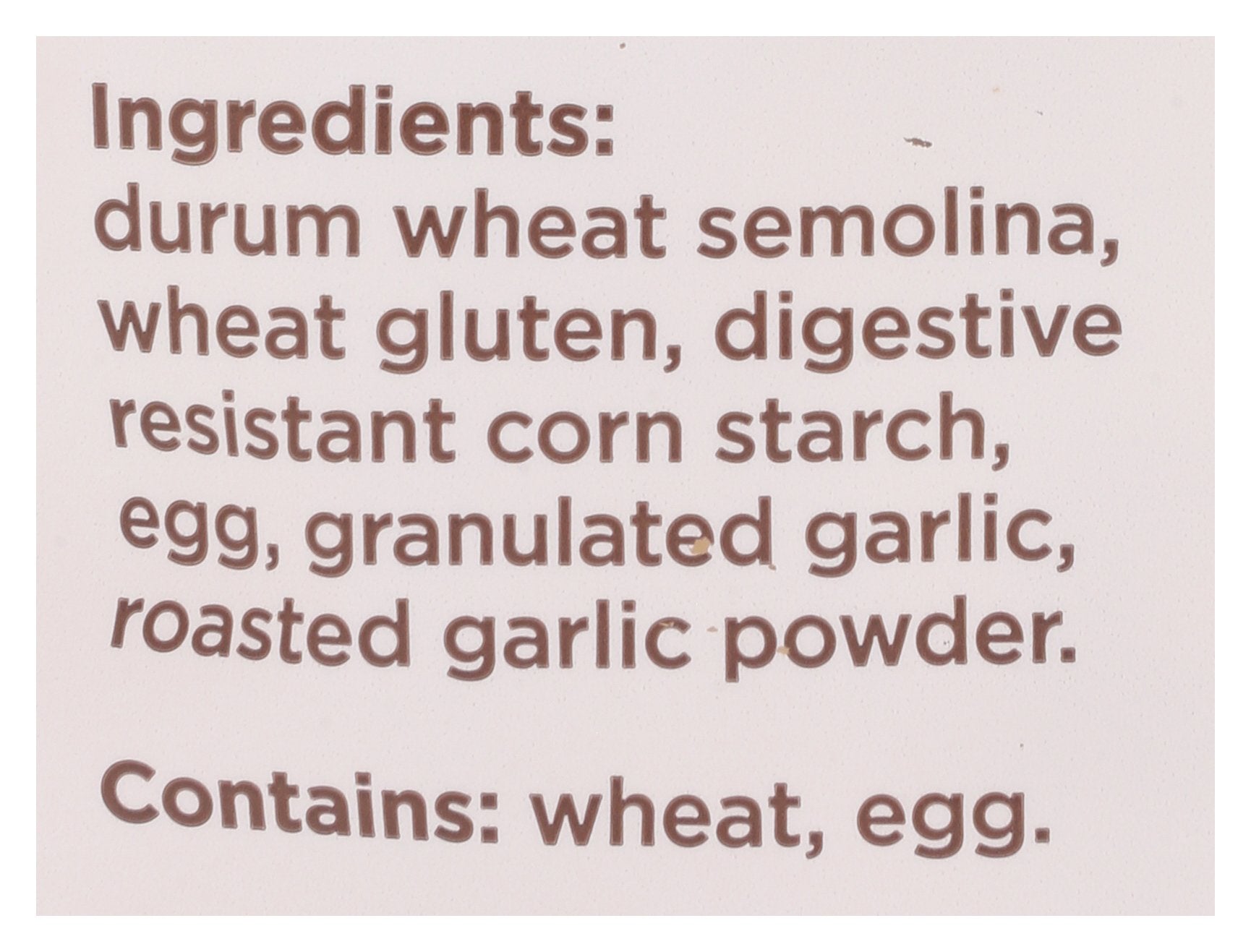 AL DENTE PASTA FTTCCNE LC RSTD GARLIC - Case of 6