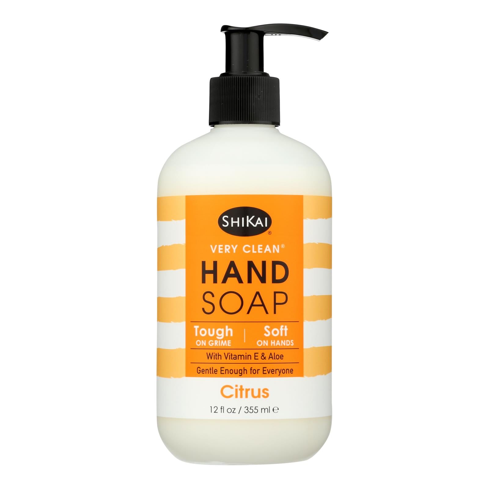 Shikai Products Hand Soap - Very Clean Citrus - 12 Oz