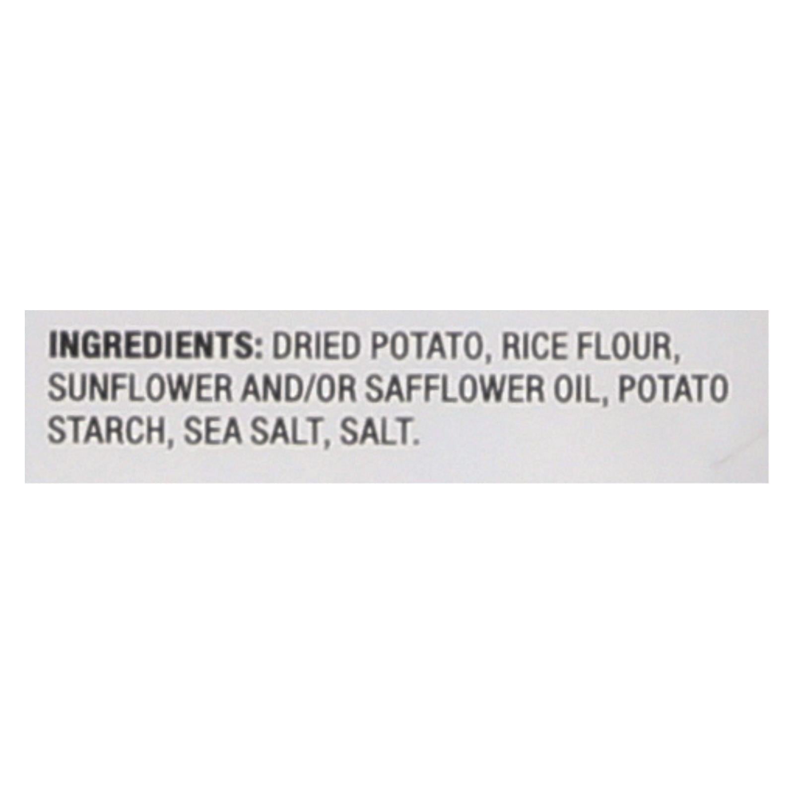 Popchips Potato Chip - Sea Salt - Case of 12 - 5 oz