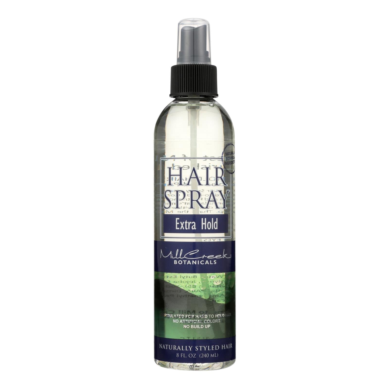 Mill Creek Hair Spray Extra Hold - 8 Fl Oz