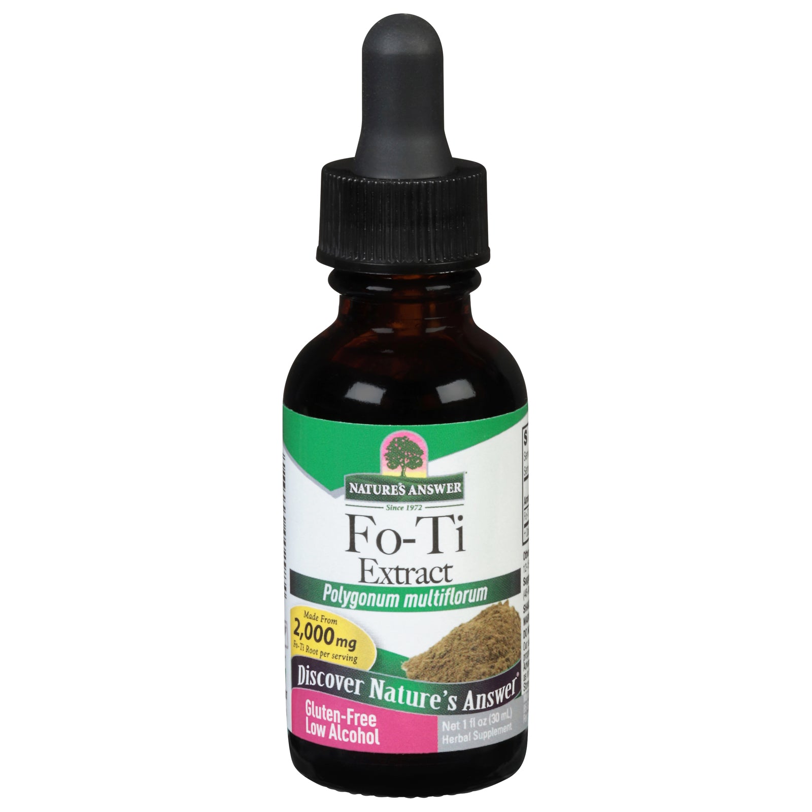 Nature's Answer - Fo-ti Cured Root - 1 Fl Oz