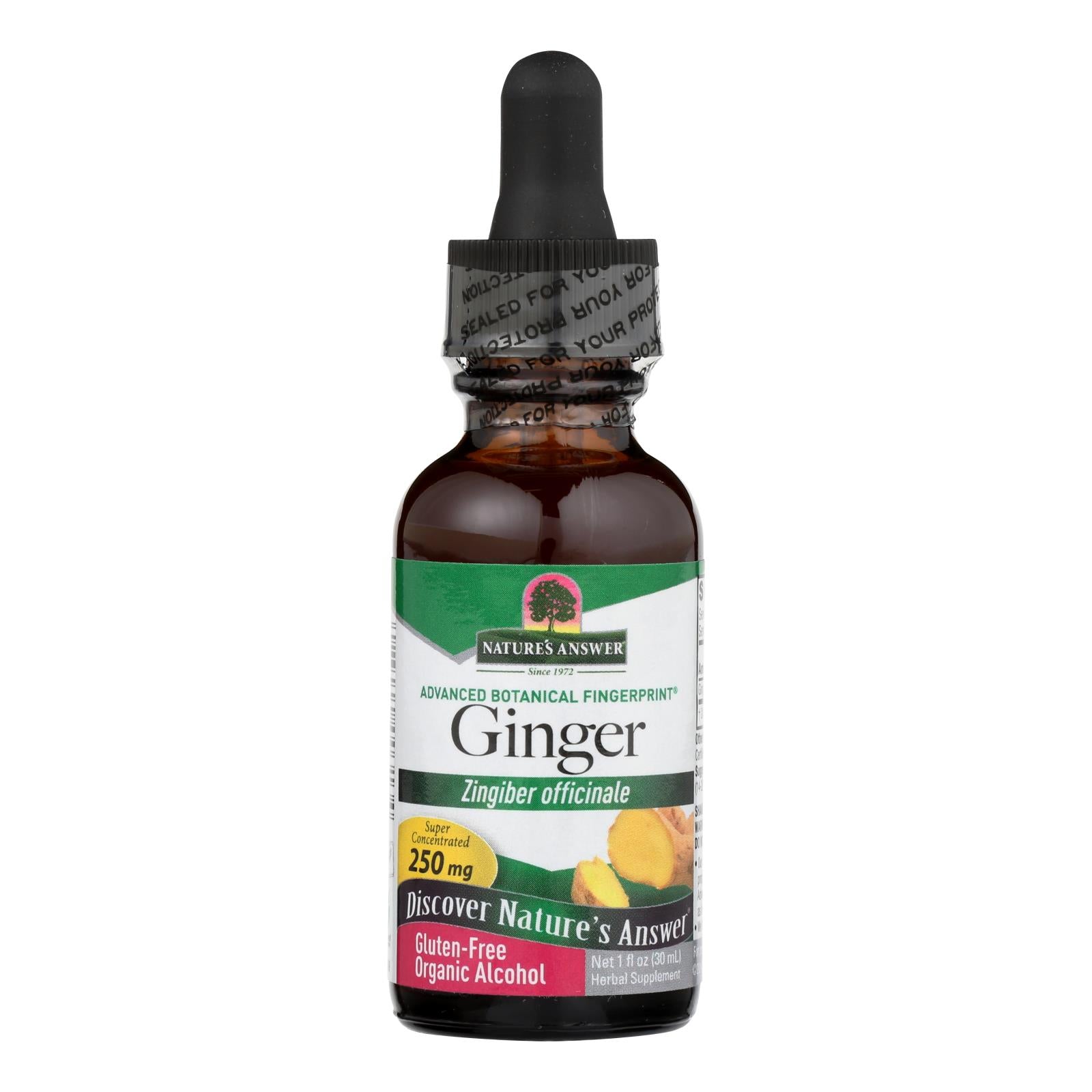 Nature's Answer - Ginger Root Extract - 1 Fl Oz