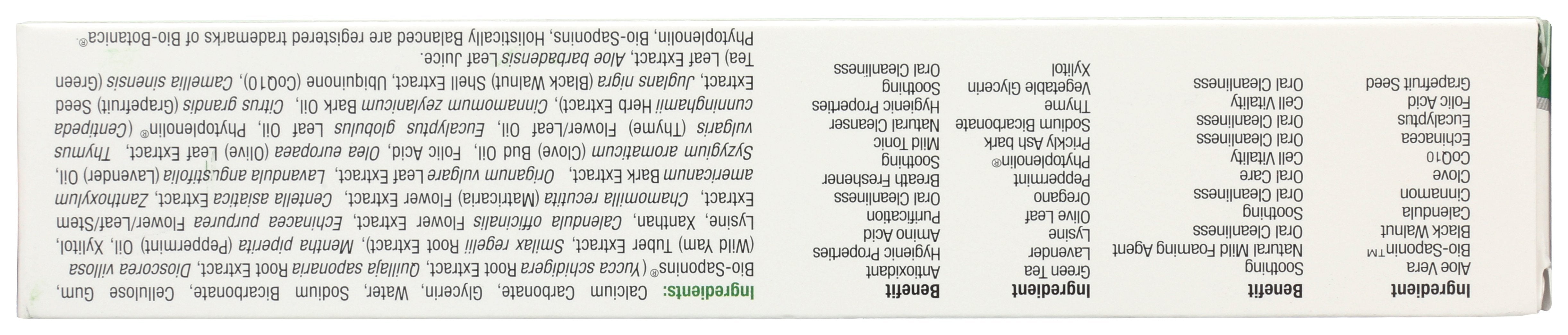 NATURES ANSWER TTHPASTE PERIOBRITE - Case of 3