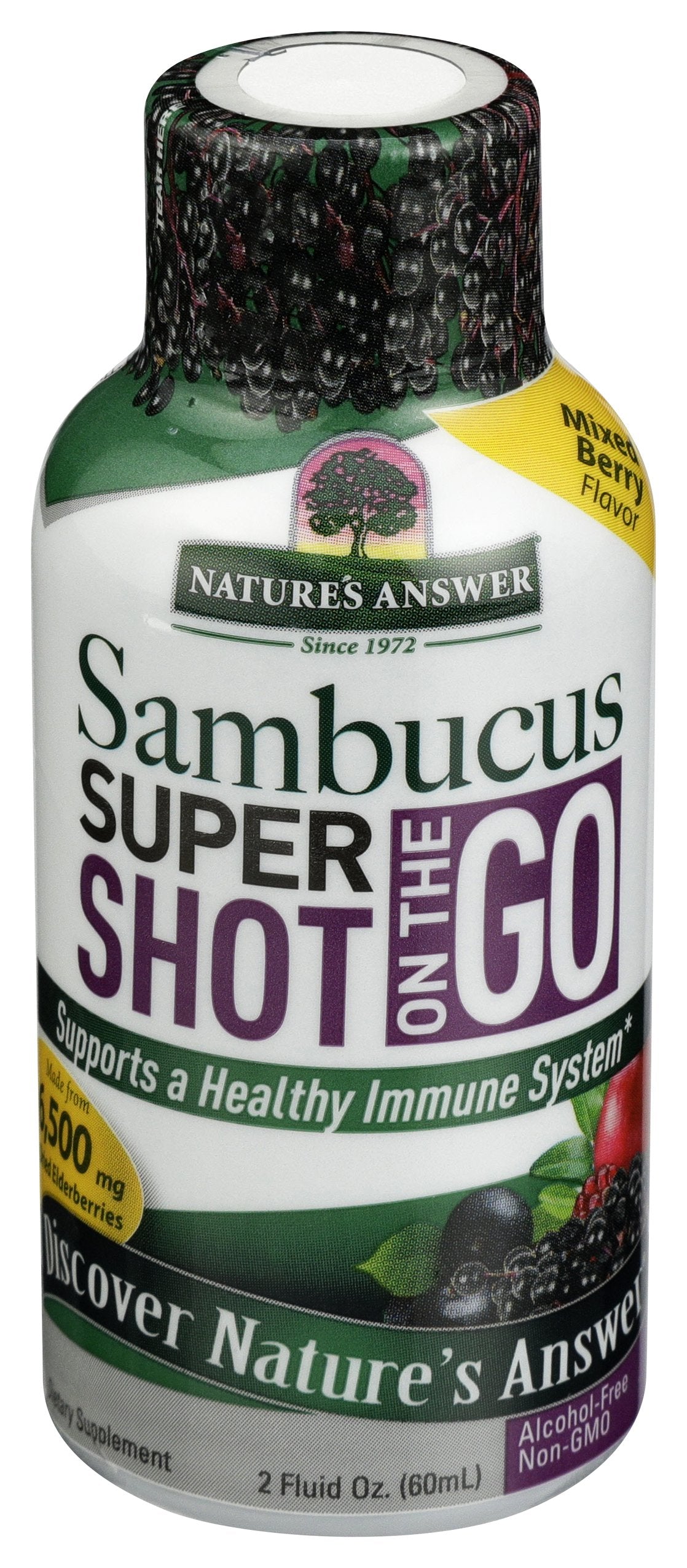 NATURES ANSWER SHOT SAMBUCUS SUPER - Case of 12