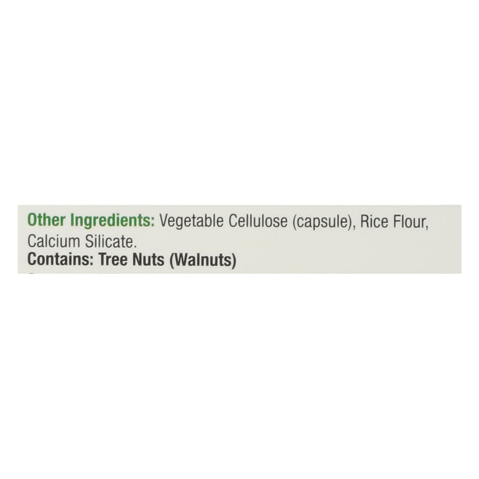 Nature's Answer - Black Walnut Complex - 90 Vegetarian Capsules