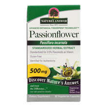 Load image into Gallery viewer, Nature&#39;s Answer - Passionflower Extract - 60 Vegetarian Capsules