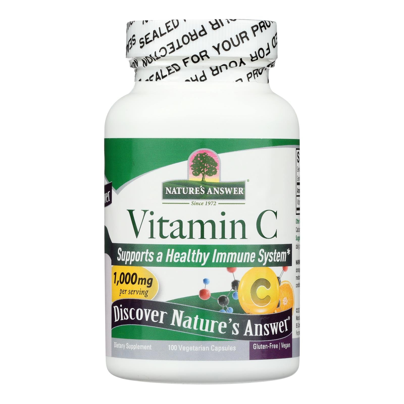 Nature's Answer - Vitamin C 1000 Mg Vc - 1 Each-100 CT