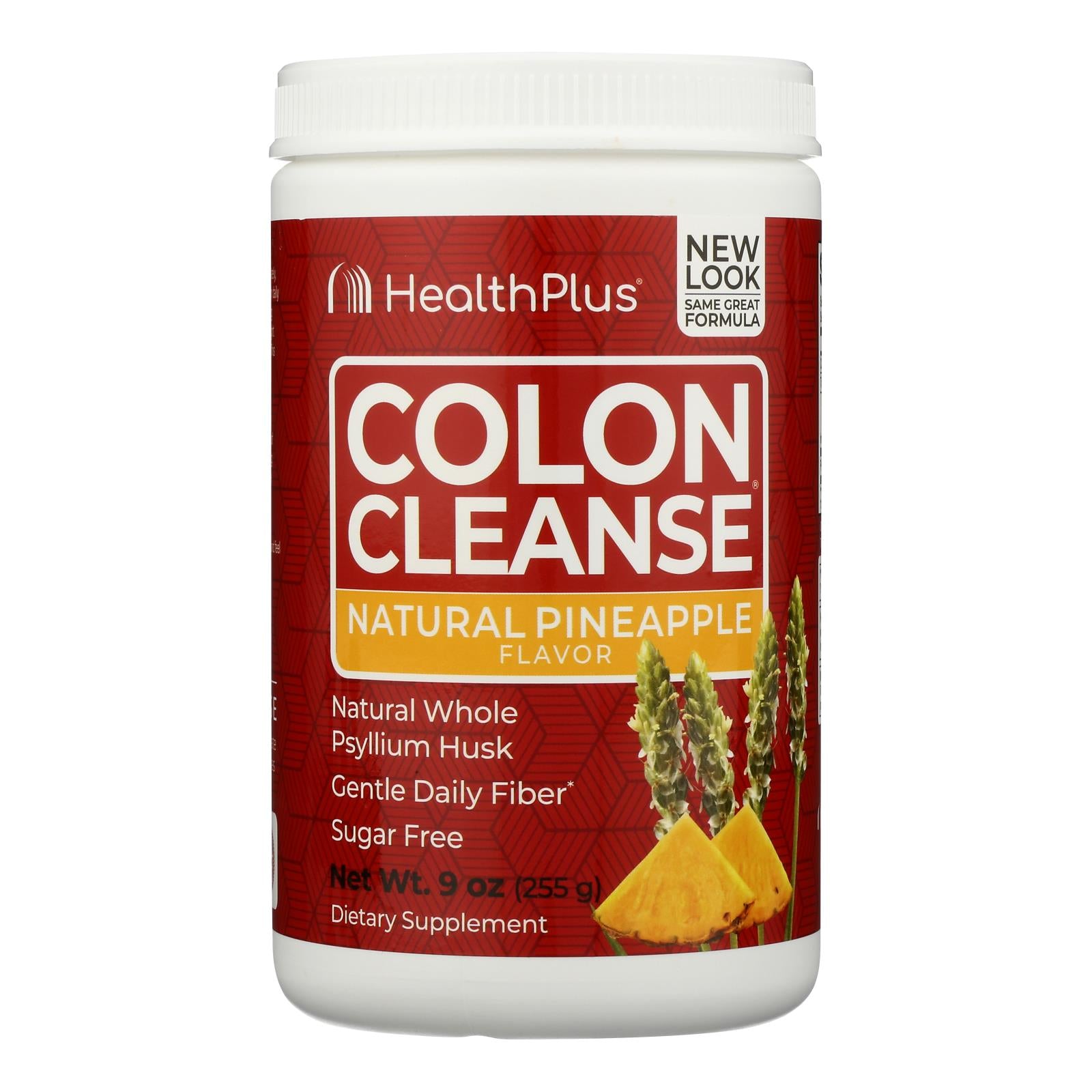 Health Plus - Colon Cleanse - Pineapple Stevia - 9 Oz